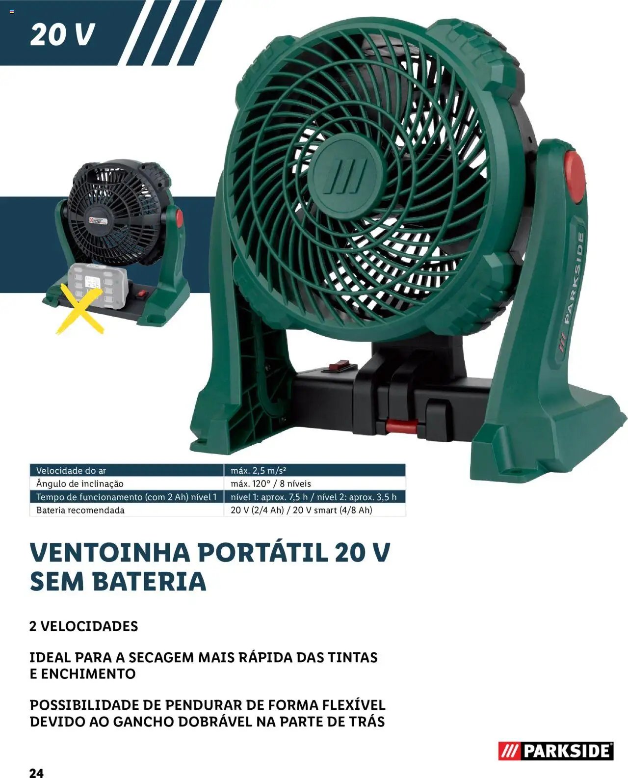 Lidl folheto a partir de 02/02/2023 Baterias E Ferramentas (2023-02-02) | 24