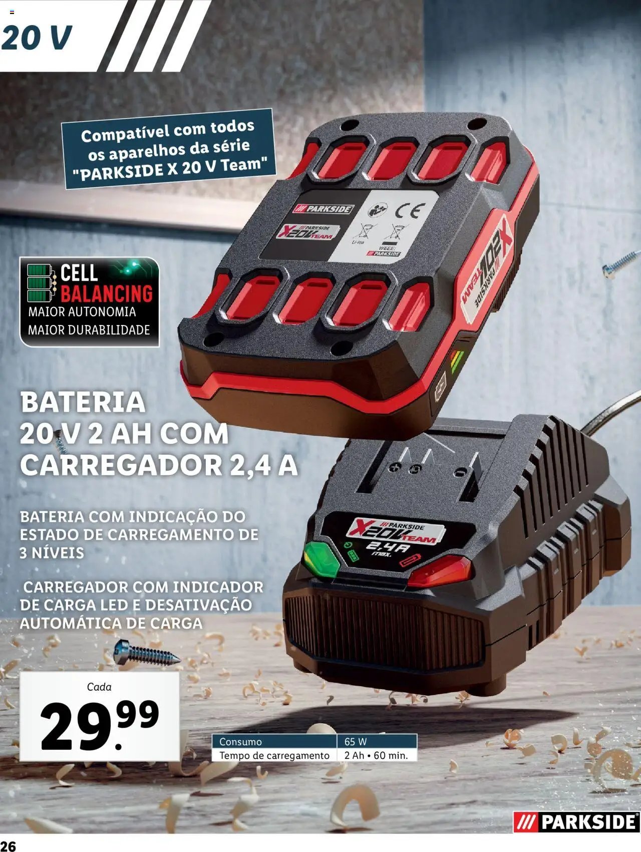 Lidl folheto a partir de 02/02/2023 Baterias E Ferramentas (2023-02-02) | 26