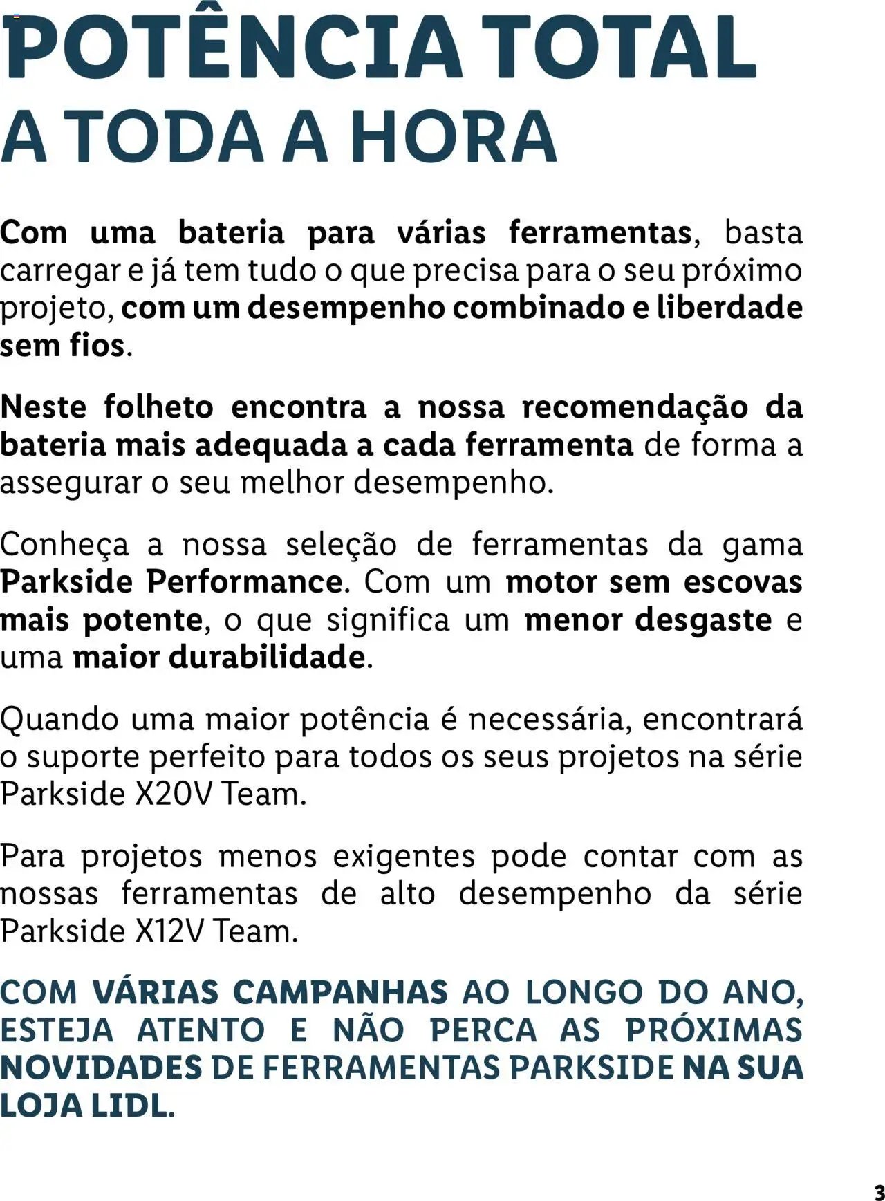 Lidl folheto a partir de 02/02/2023 Baterias E Ferramentas (2023-02-02) | 3
