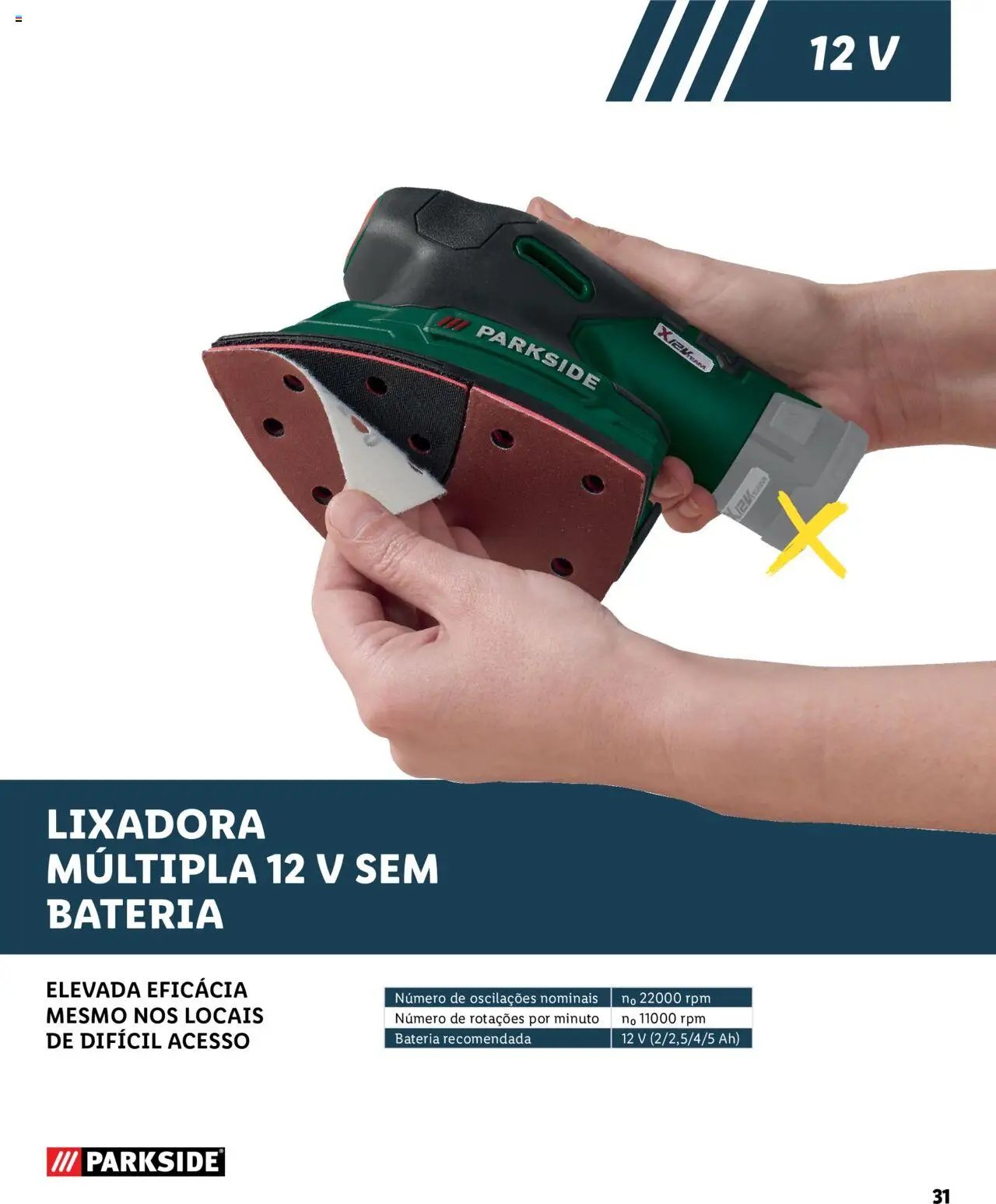 Lidl folheto a partir de 02/02/2023 Baterias E Ferramentas (2023-02-02) | 31