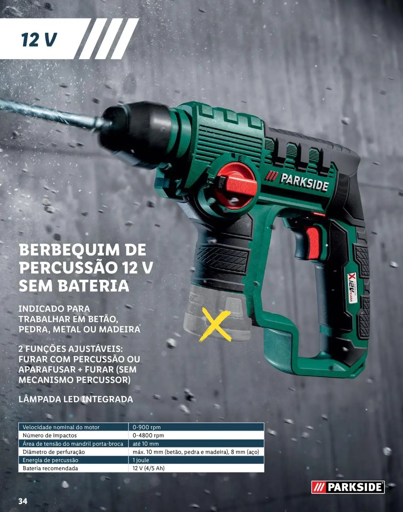 Lidl folheto a partir de 02/02/2023 Baterias E Ferramentas (2023-02-02) | 34