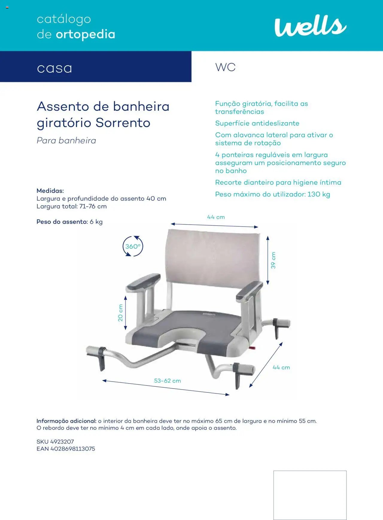 Well’s folheto a partir de 12/02/2024 Catálogo de Ortopedia (2024-02-12) | 126