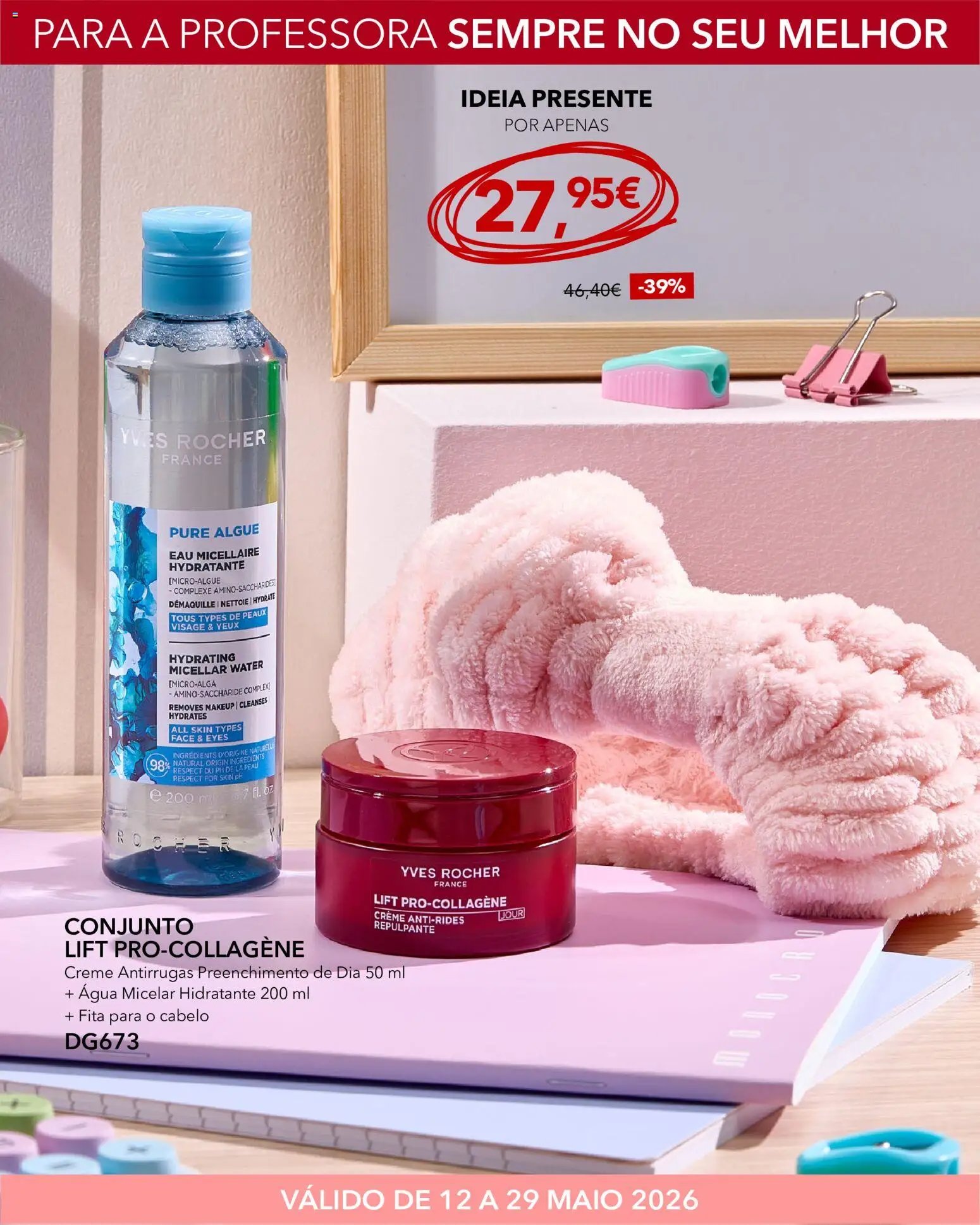 Yves Rocher folheto a partir de 12/05/2026 Yves Rocher Obrigado professor(a) (2026-05-12 - 2026-05-29) | 10