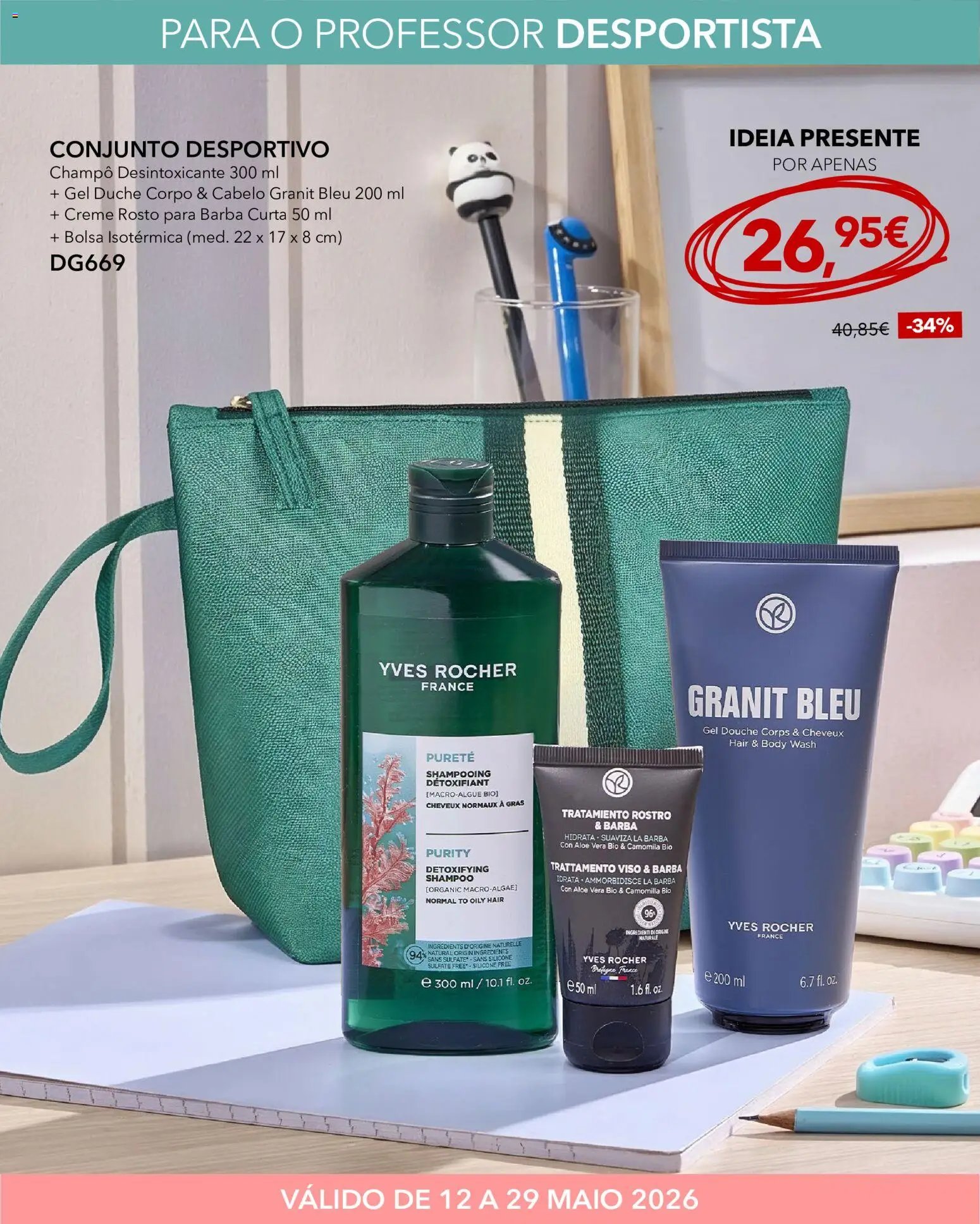 Yves Rocher folheto a partir de 12/05/2026 Yves Rocher Obrigado professor(a) (2026-05-12 - 2026-05-29) | 5