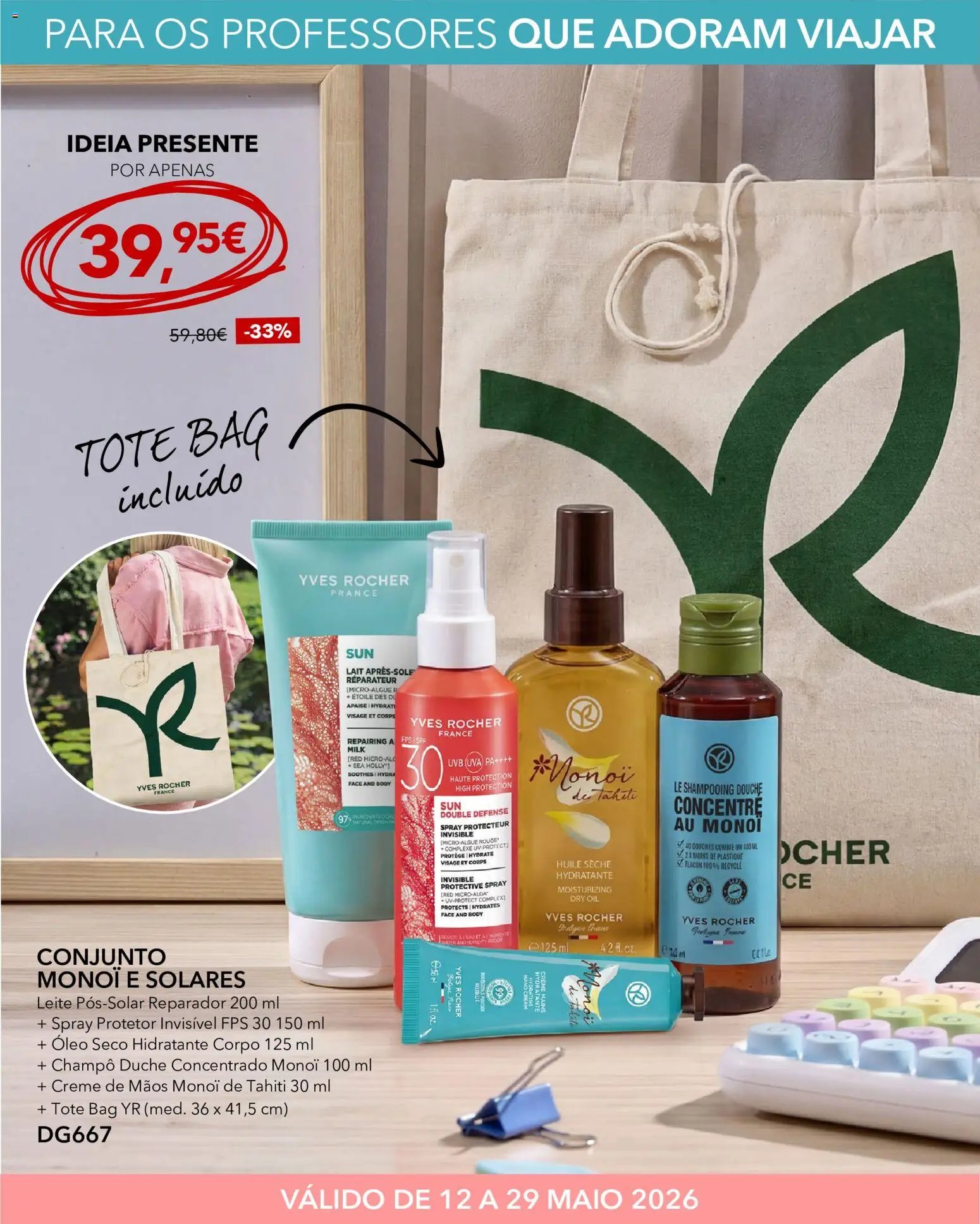 Yves Rocher folheto a partir de 12/05/2026 Yves Rocher Obrigado professor(a) (2026-05-12 - 2026-05-29) | 7