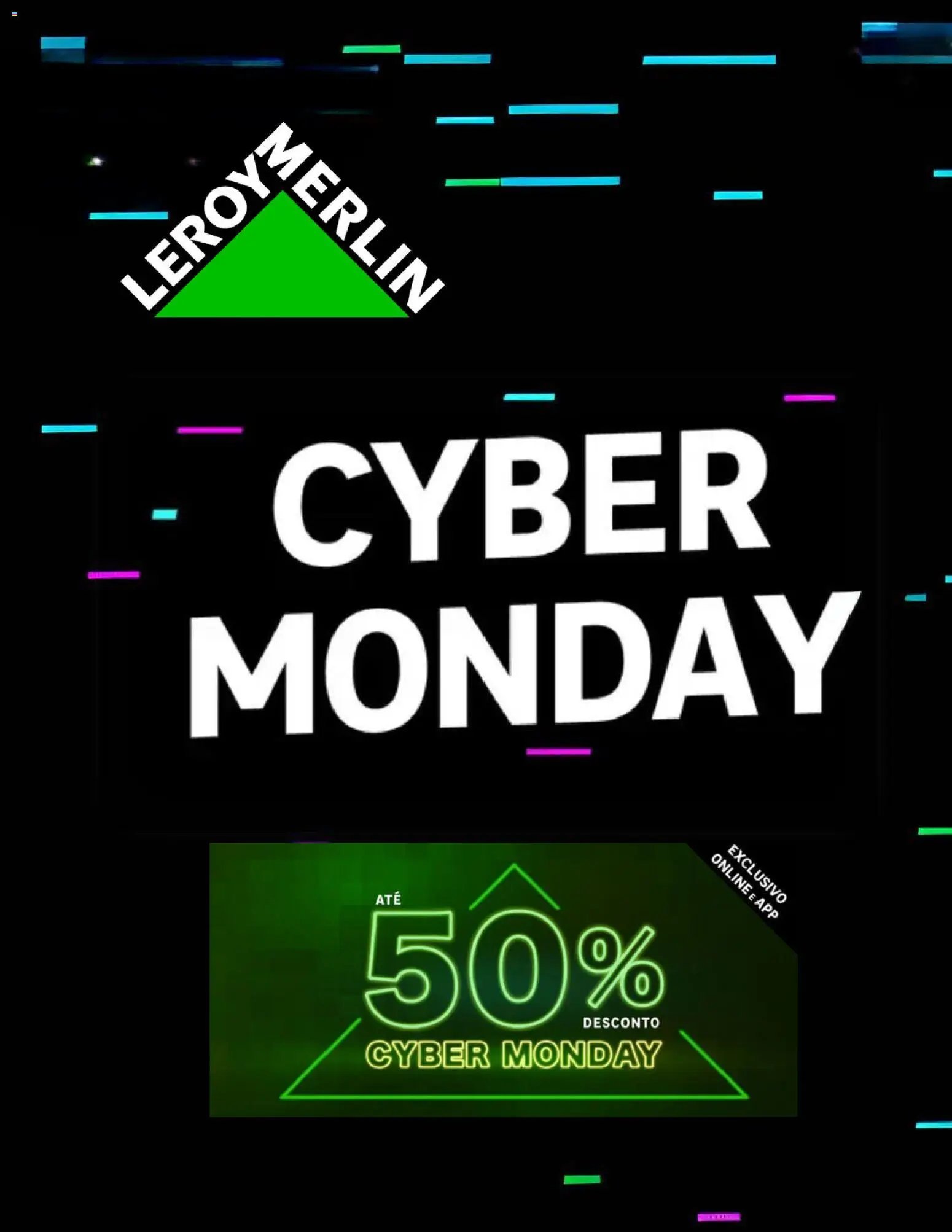 Leroy Merlin folheto a partir de 01/12/2025 Cyber Monday (2025-12-01 - 2026-12-01) | 1
