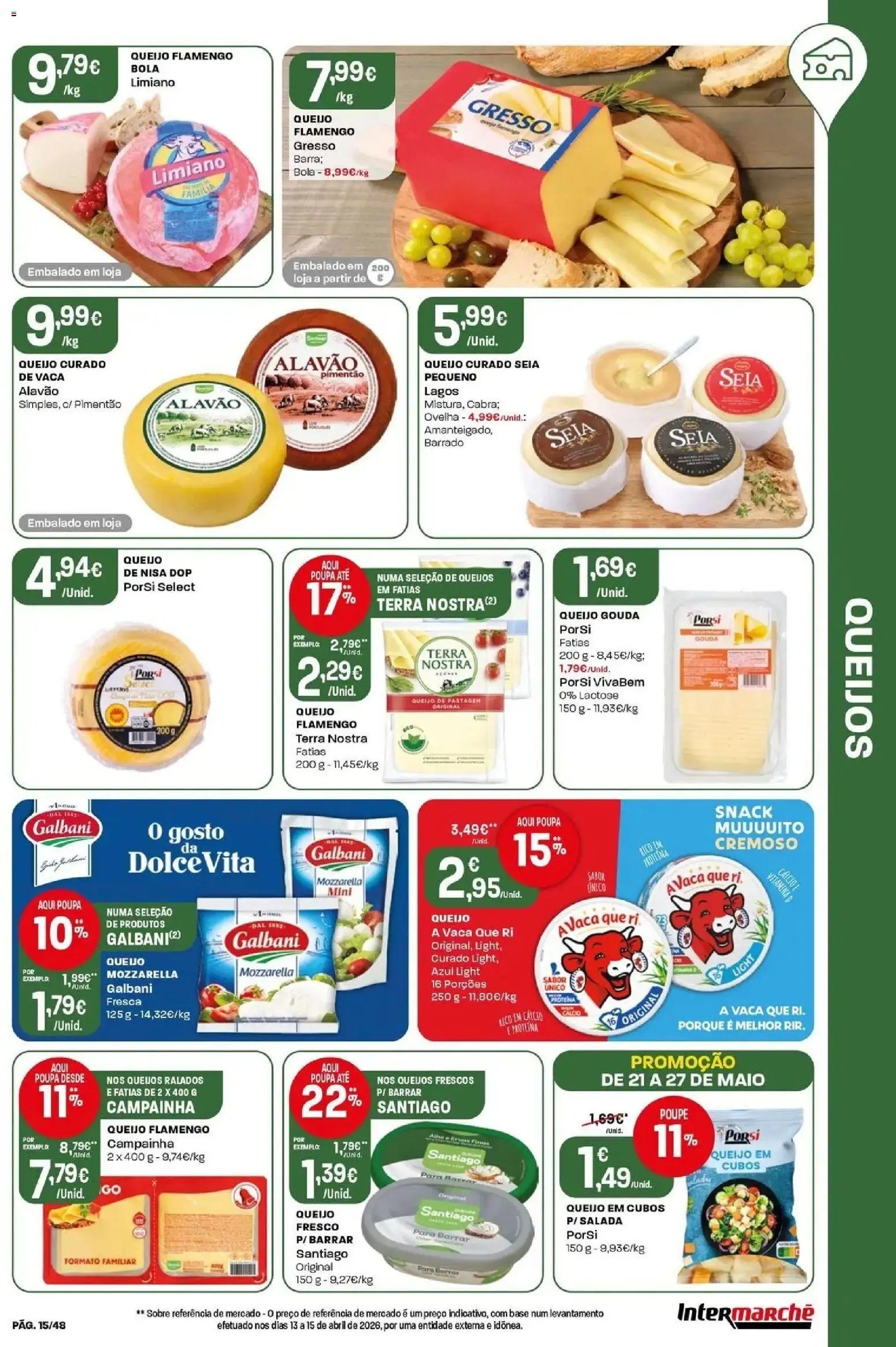 Intermarché folheto a partir de 21/05/2026 Isto é que são preços BAIXOS! (2026-05-21 - 2026-05-27) | 15