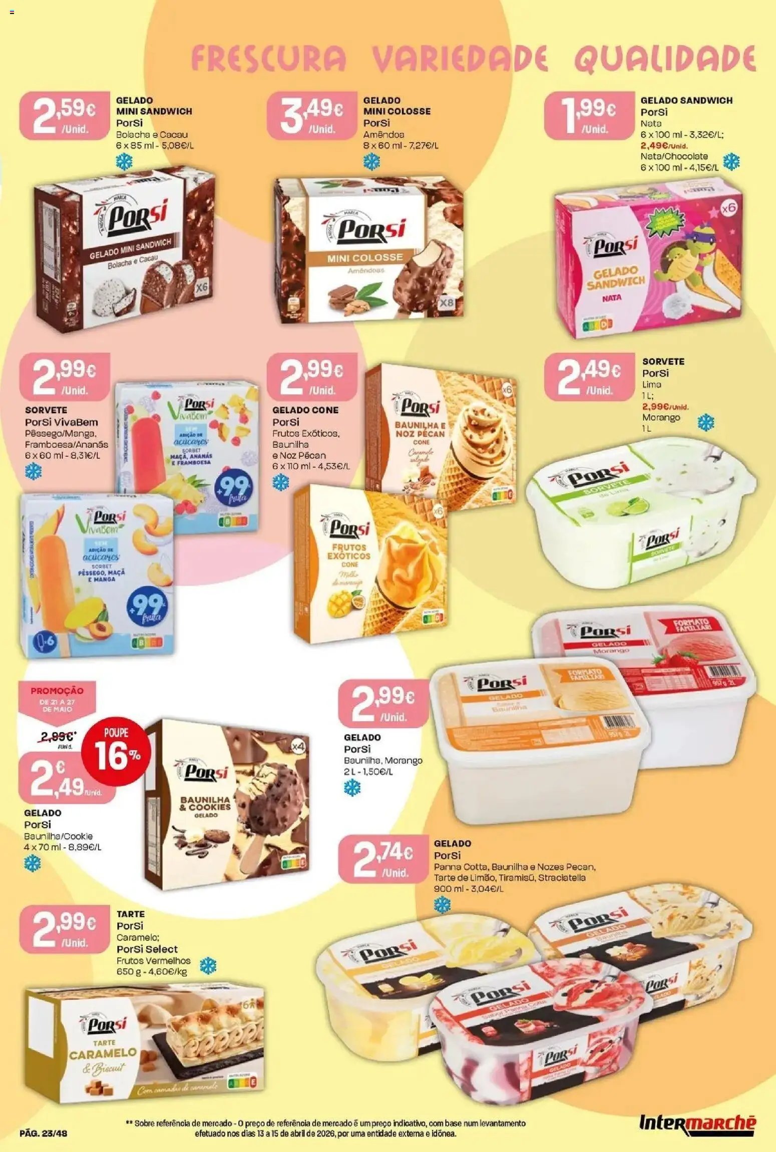 Intermarché folheto a partir de 21/05/2026 Isto é que são preços BAIXOS! (2026-05-21 - 2026-05-27) | 24