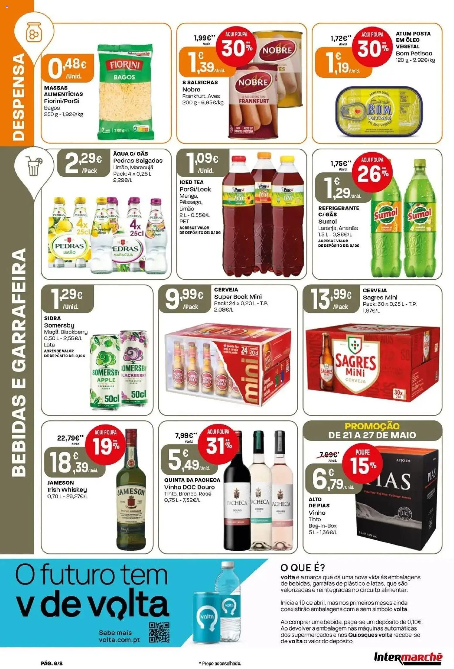 Intermarché folheto a partir de 21/05/2026 Intermarché (2026-05-21 - 2026-05-27) | 6