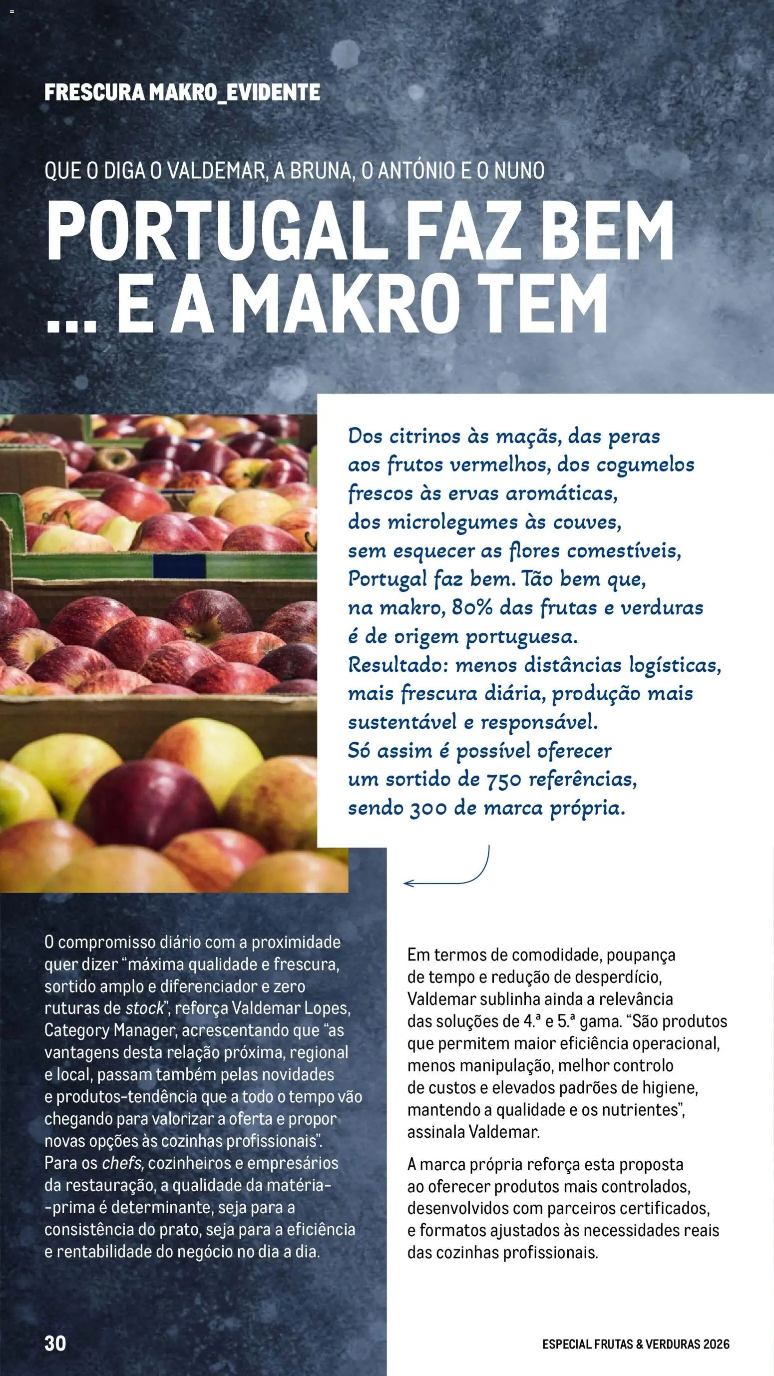 Makro folheto a partir de 06/03/2026 Makro Especial Frutas e Verduras 2026 (2026-03-06 - 2026-12-31) | 30