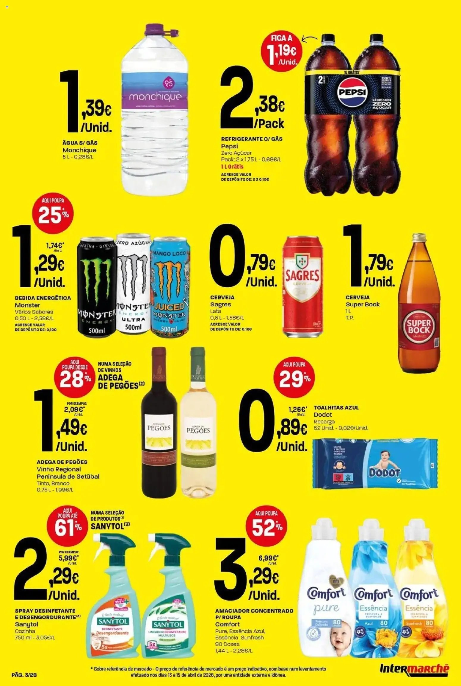 Intermarché folheto a partir de 21/05/2026 Isto é que são preços BAIXOS (2026-05-21 - 2026-05-27) | 3