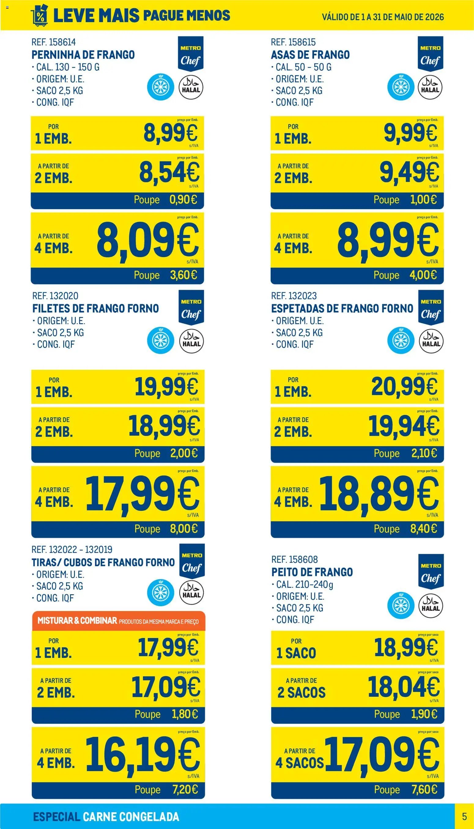 Makro folheto a partir de 01/05/2026 Makro Leve Mais Pague Menos - Carne Congelada (2026-05-01 - 2026-05-31) | 5