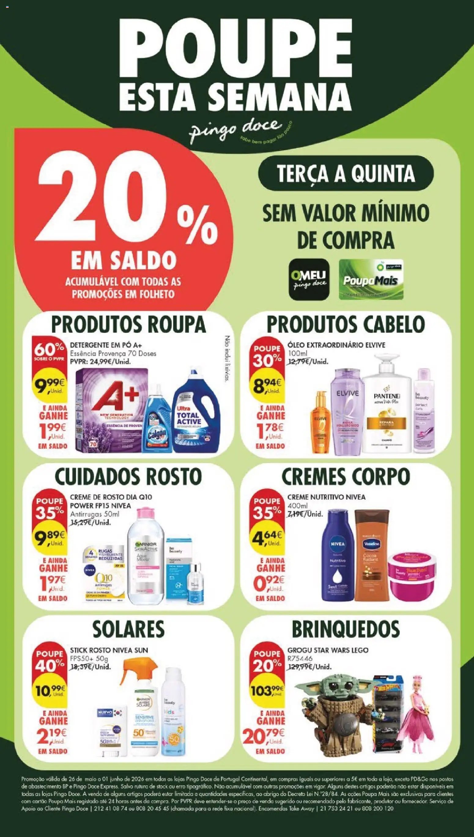 Pingo Doce folheto a partir de 26/05/2026 Pingo Doce Folheto (2026-05-26 - 2026-06-01) | 1