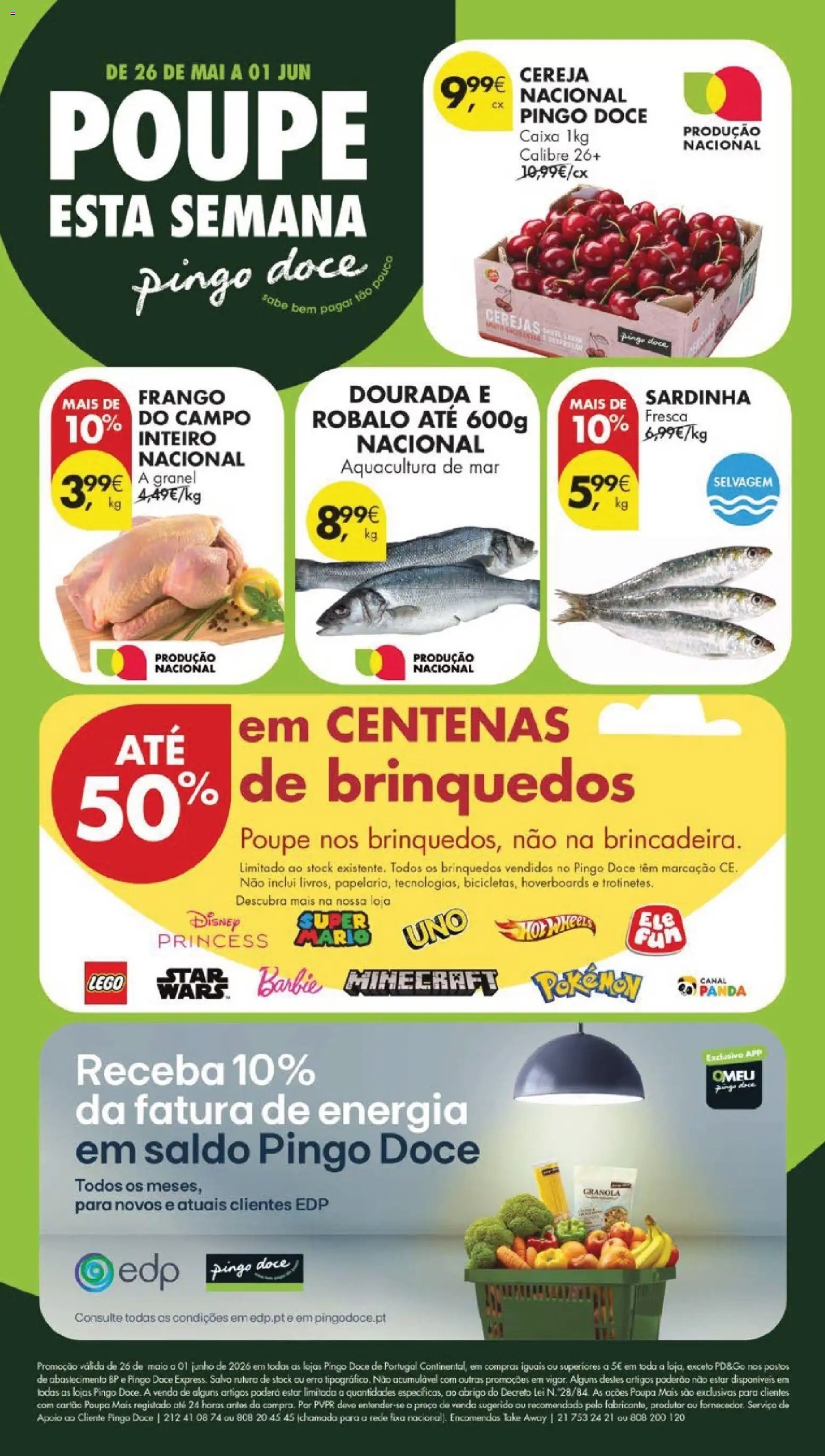 Pingo Doce folheto a partir de 26/05/2026 Pingo Doce Folheto (2026-05-26 - 2026-06-01) | 60