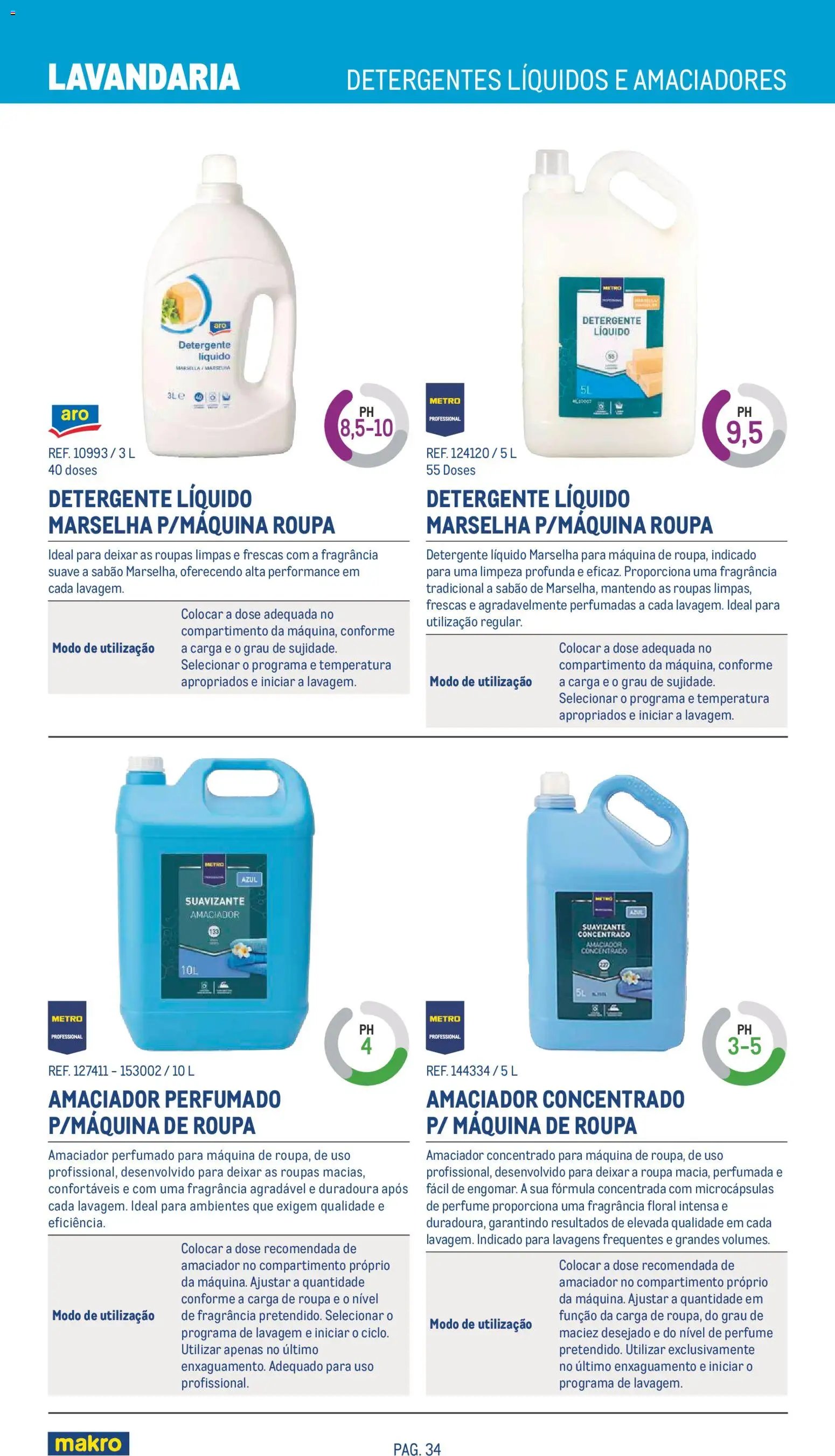 Makro folheto a partir de 20/05/2026 Makro Especial Limpeza 2026 (2026-05-20 - 2026-12-31) | 34