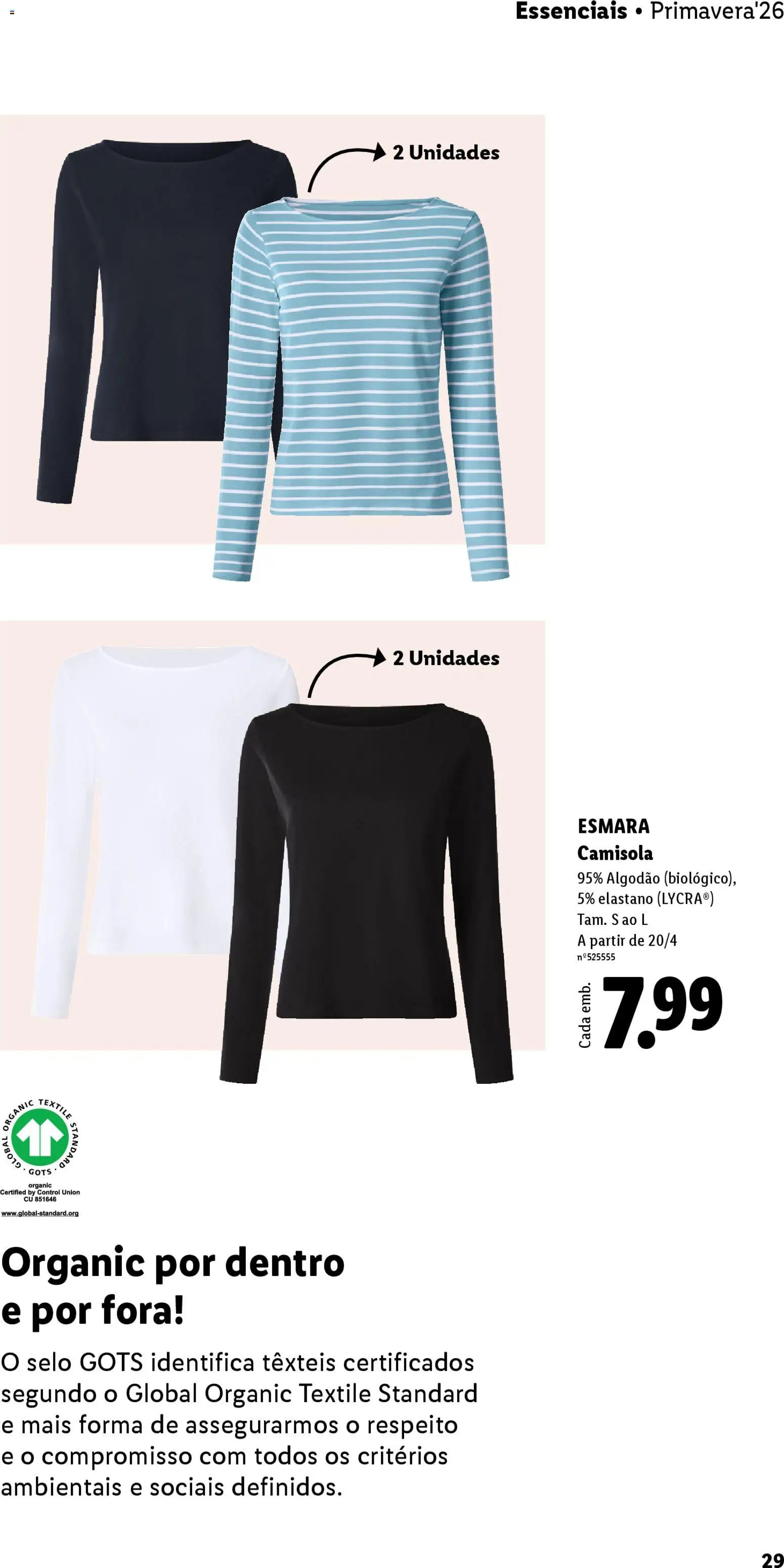 Lidl folheto a partir de 20/04/2026 Lidl Folheto Esmara (2026-04-20) | 29