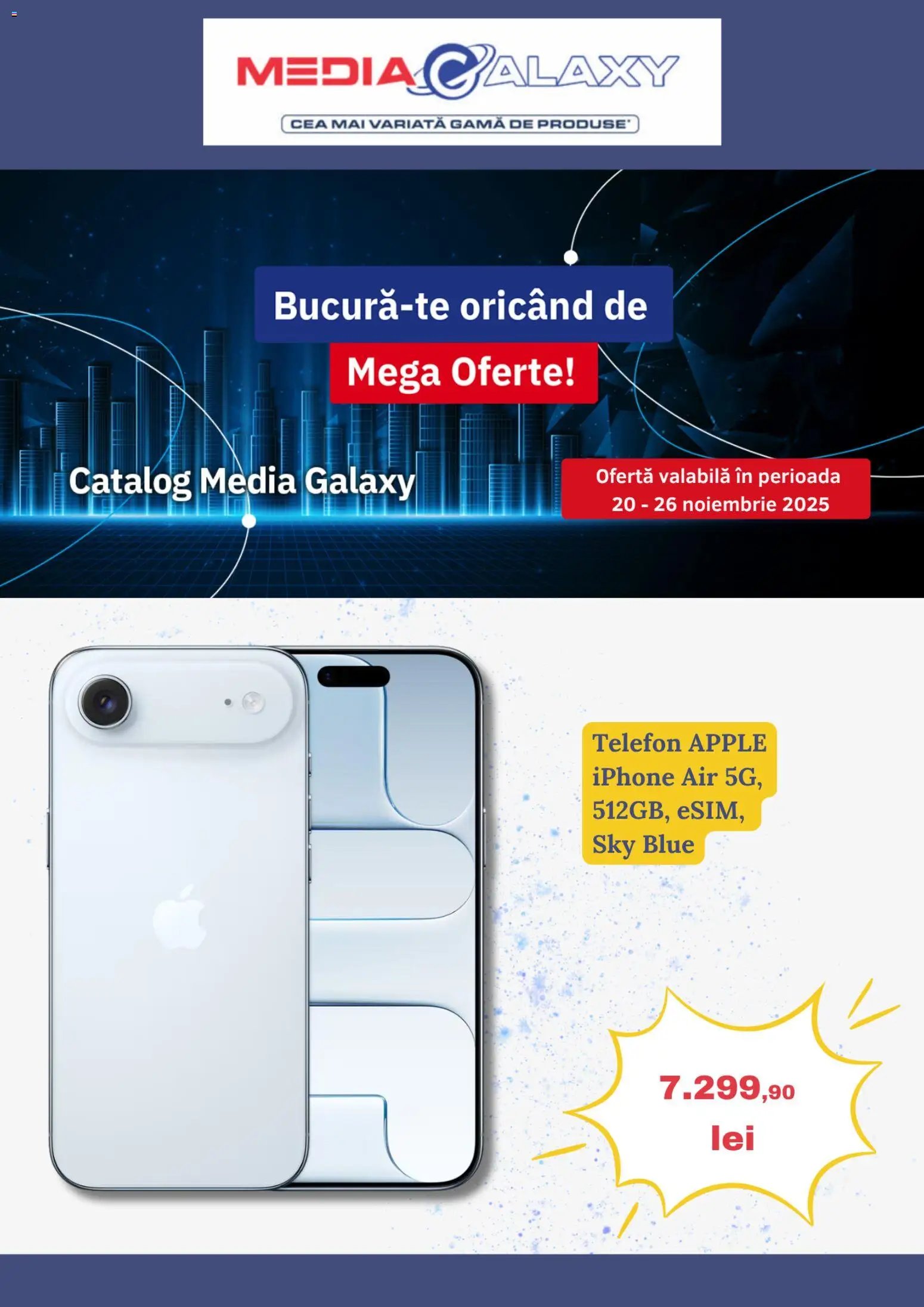 Media Galaxy catalog din 20.11.2025 Catalog nou