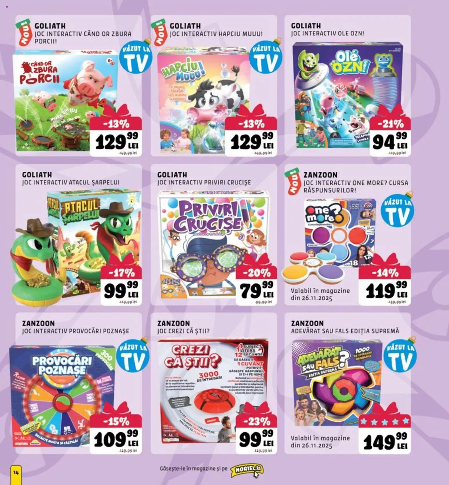 Noriel catalog din 17.11.2025 Catalog nou