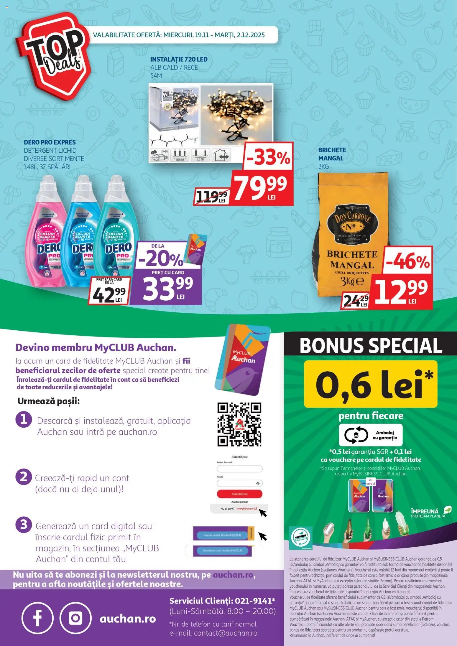 Auchan catalog din 19.11.2025 Catalog nou