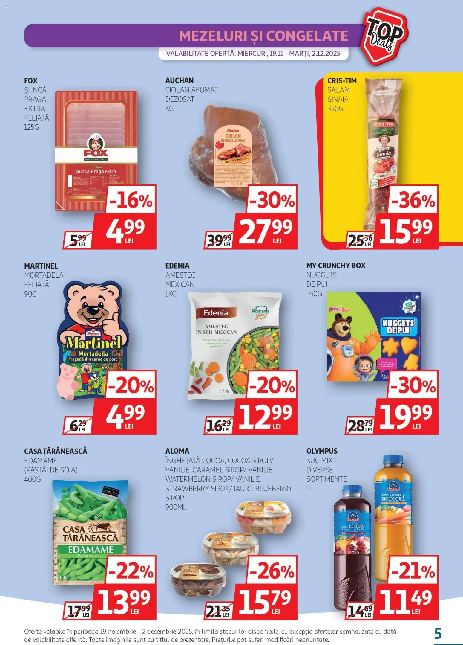 Auchan catalog din 19.11.2025 Catalog nou