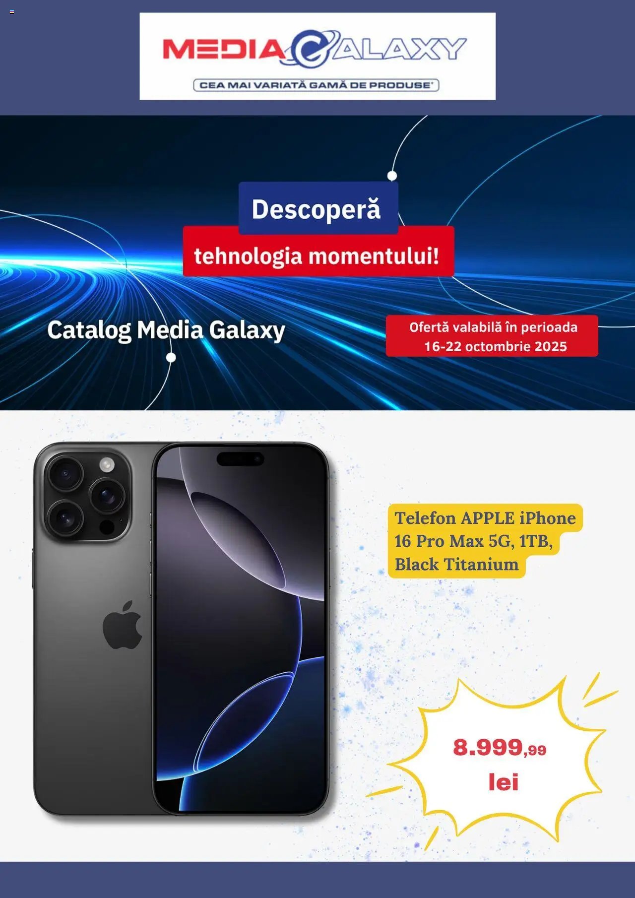 Media Galaxy catalog din 16.10.2025 Catalog nou