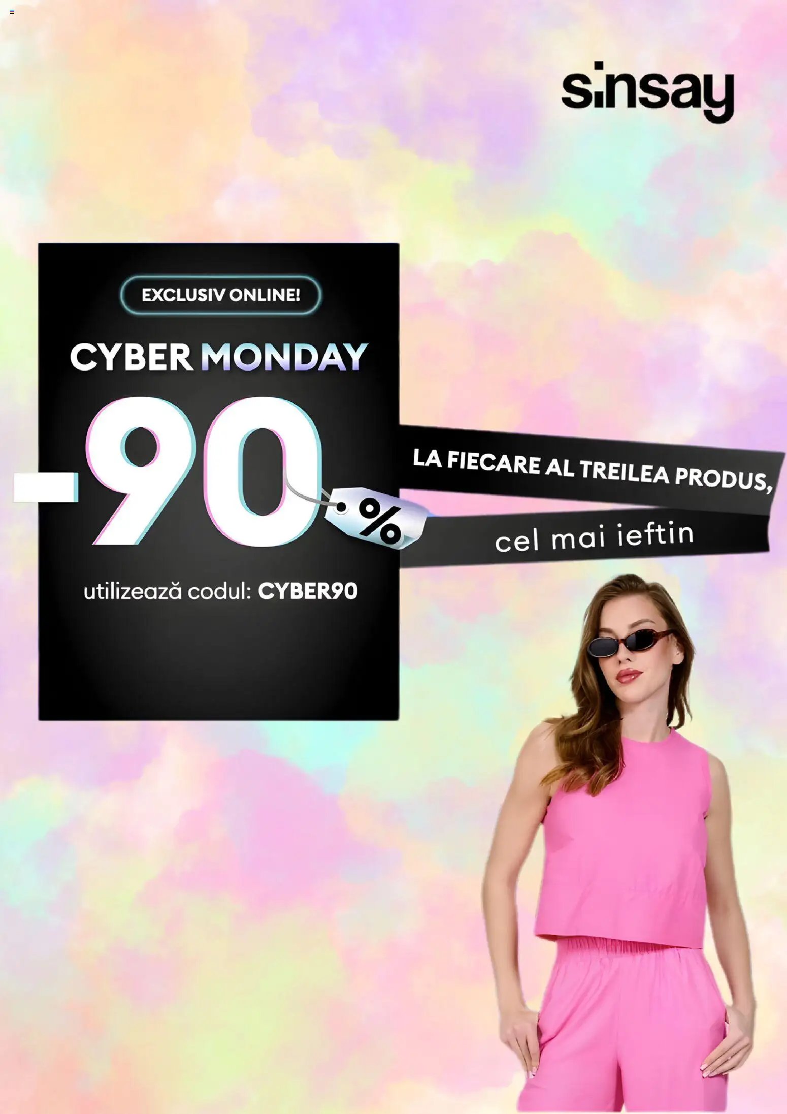 Sinsay catalog din 01.12.2025 Cyber Monday