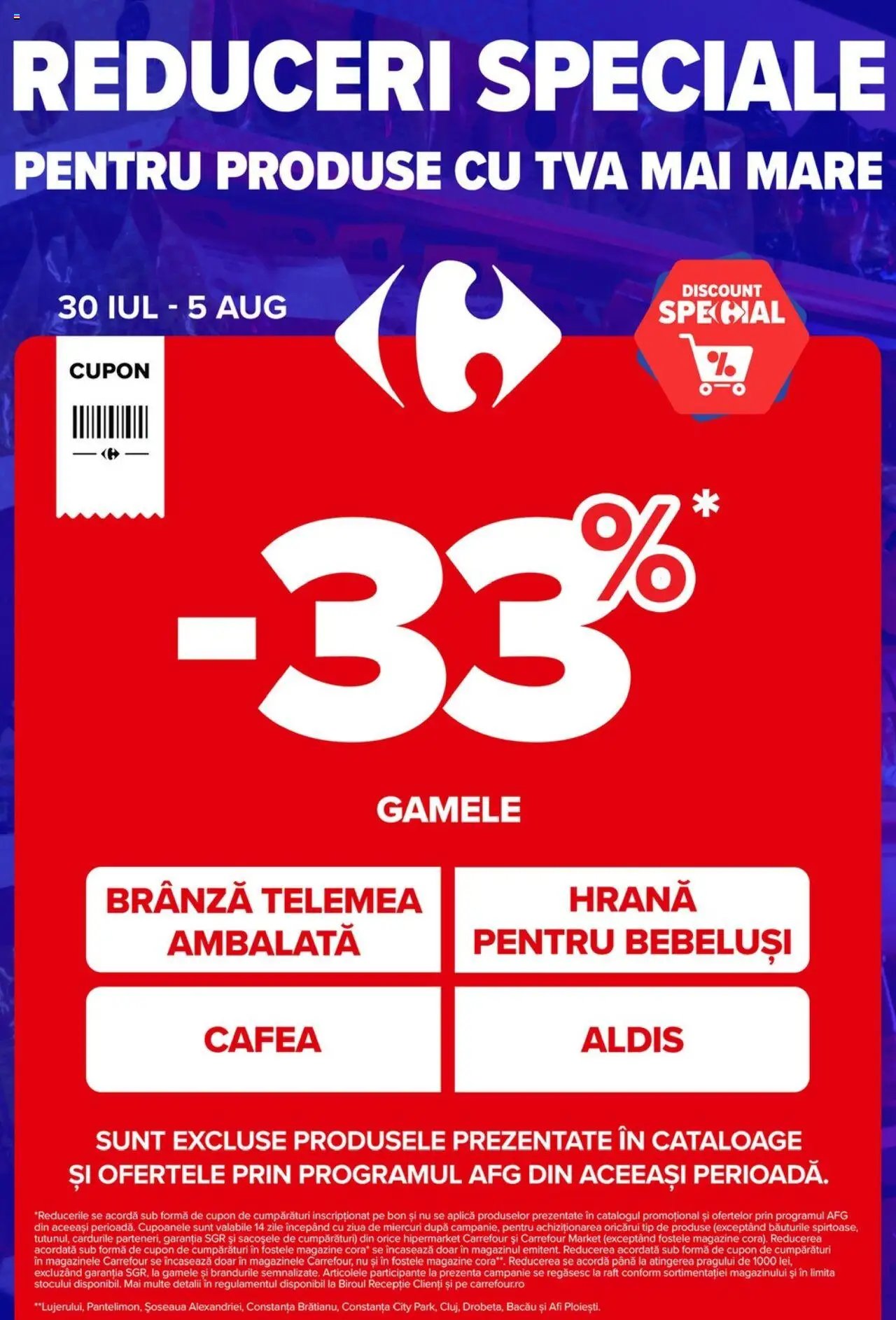 Carrefour catalog din 30.07.2025 Catalog nou
