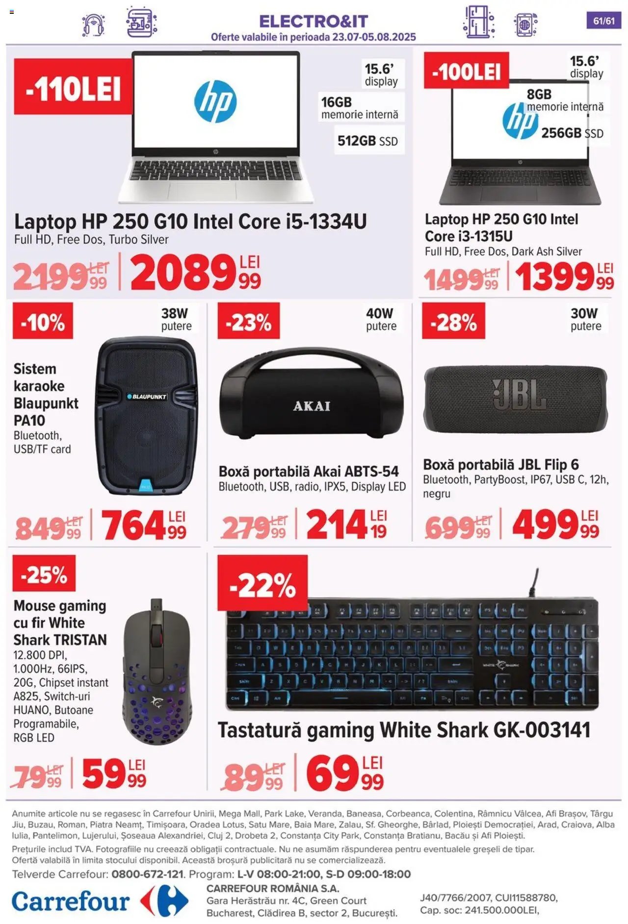 Carrefour catalog din 30.07.2025 Catalog nou