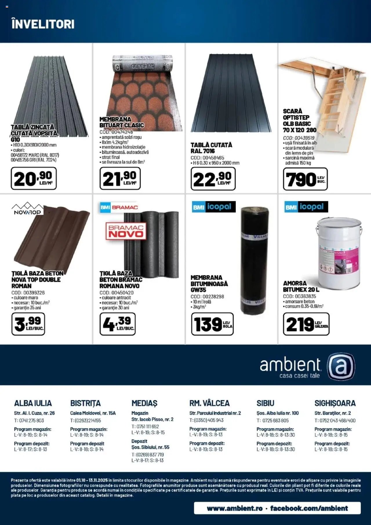 Ambient catalog din 01.10.2025 Catalog nou