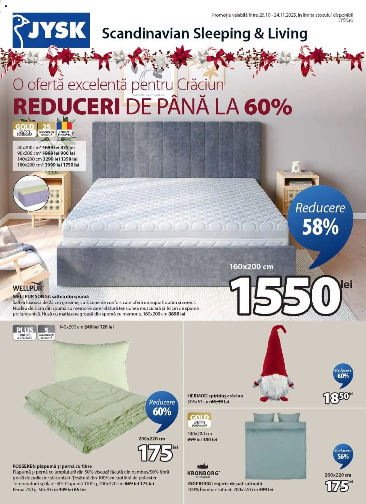 JYSK catalog din 26.10.2025 Catalog nou