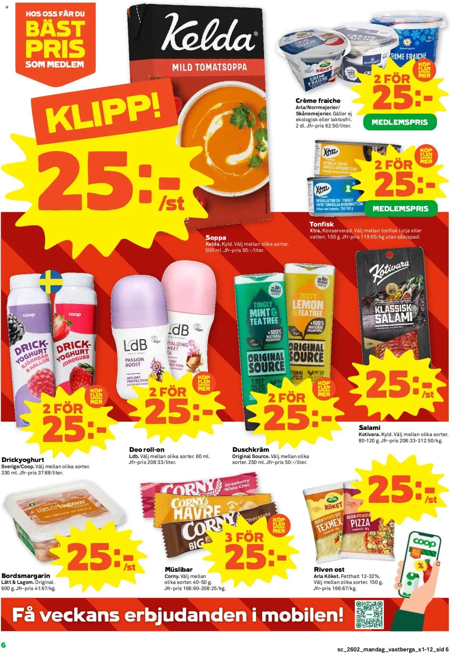 Coop Forum Reklamblad från 05/01/2026 Aktuella reklamblad Coop Forum