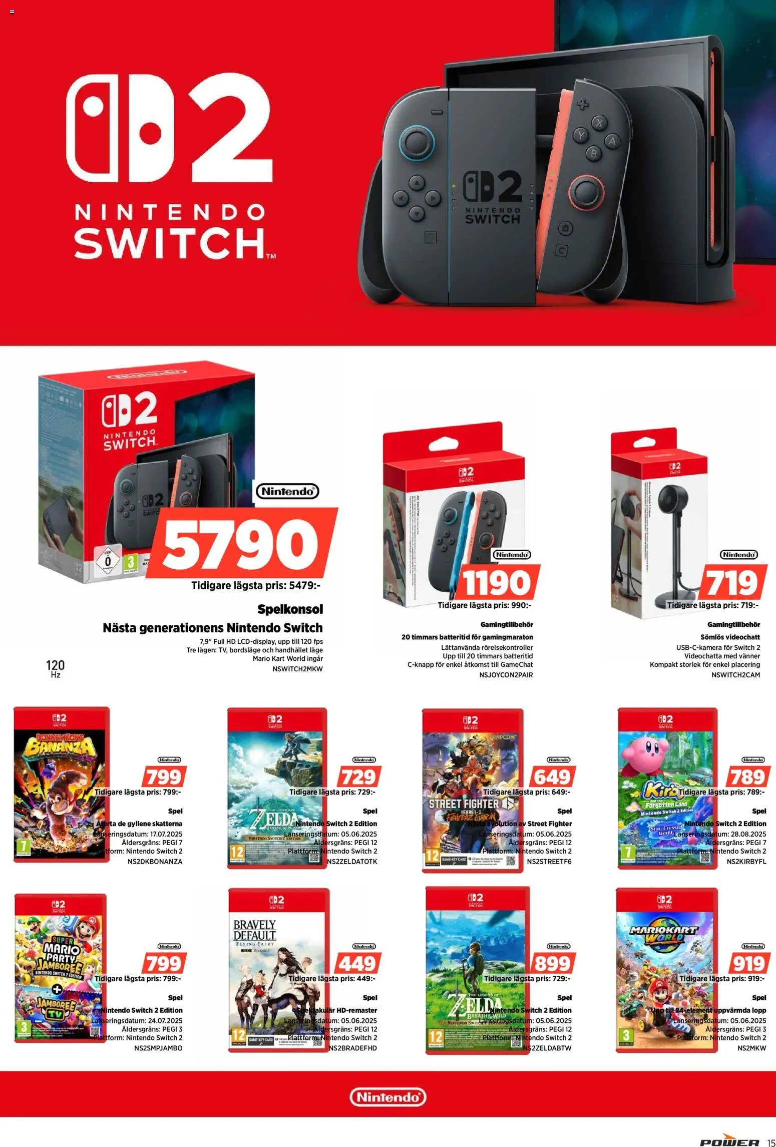 Power Reklamblad från 22/12/2025 Aktuella reklamblad Power