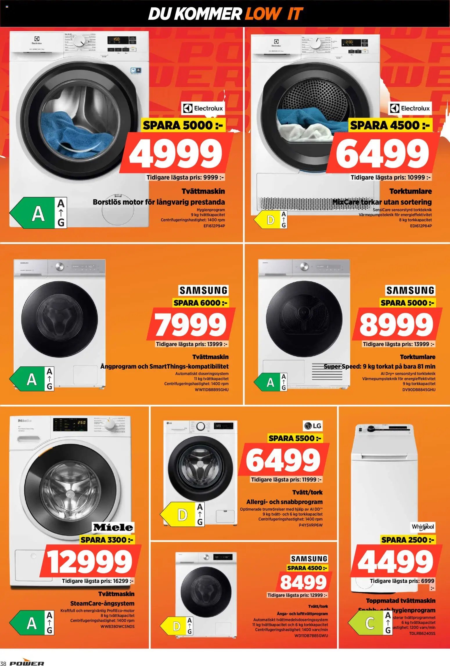 Power Reklamblad från 22/12/2025 Aktuella reklamblad Power