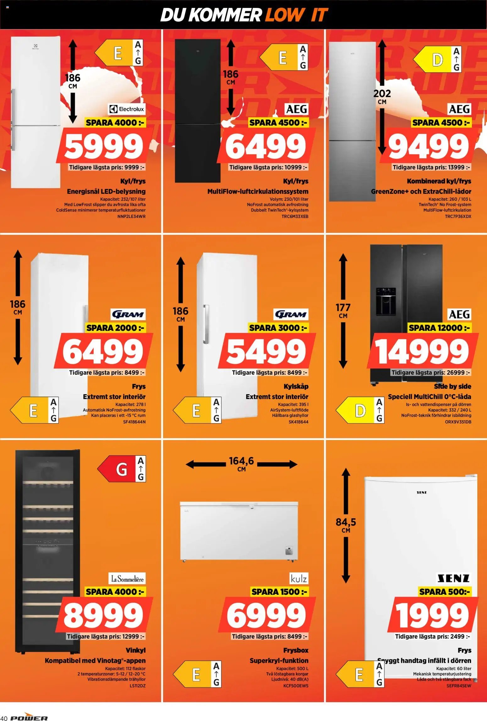 Power Reklamblad från 22/12/2025 Aktuella reklamblad Power