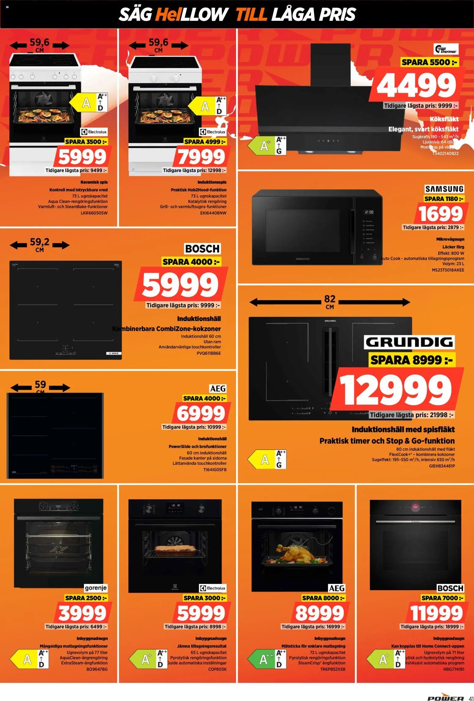 Power Reklamblad från 22/12/2025 Aktuella reklamblad Power