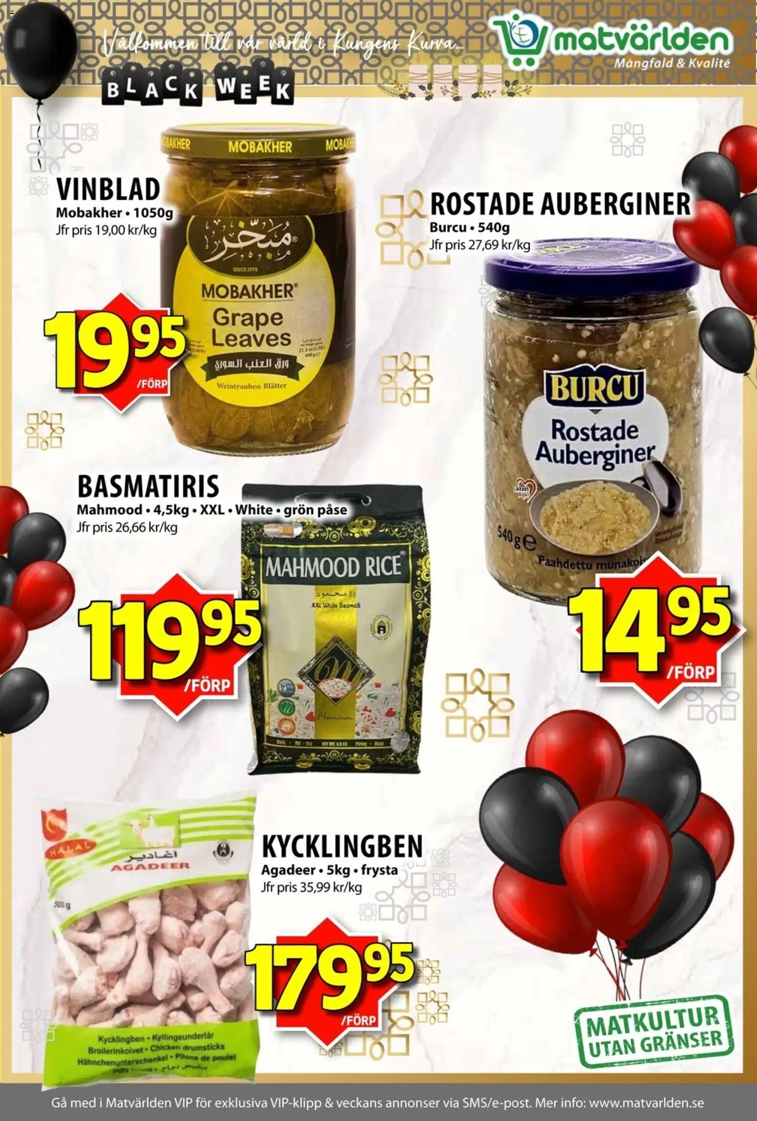 Matvärlden Reklamblad från 24/11/2025 Black Friday varsel