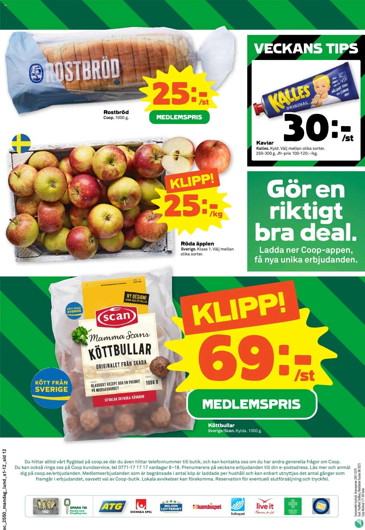 Coop Forum Reklamblad från 08/12/2025 Malmö