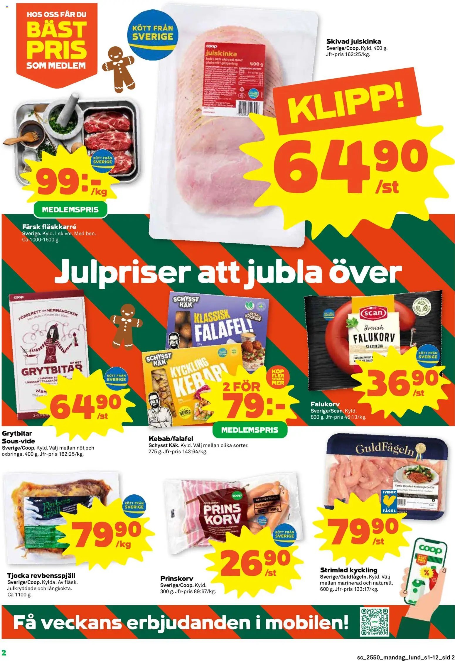 Coop Forum Reklamblad från 08/12/2025 Malmö