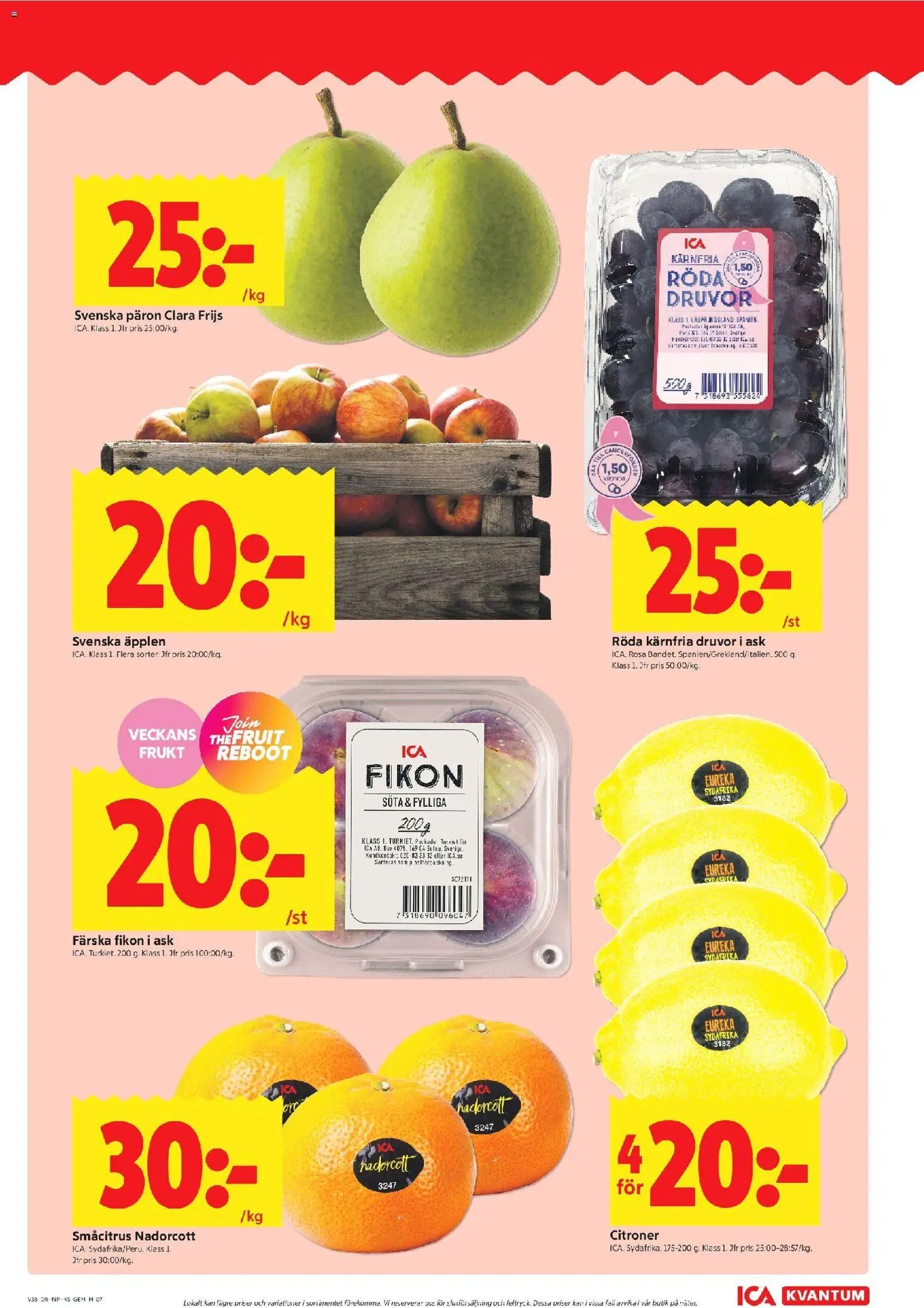 ICA Kvantum Reklamblad från 14/09/2026 ICA Kvantum erbjudanden