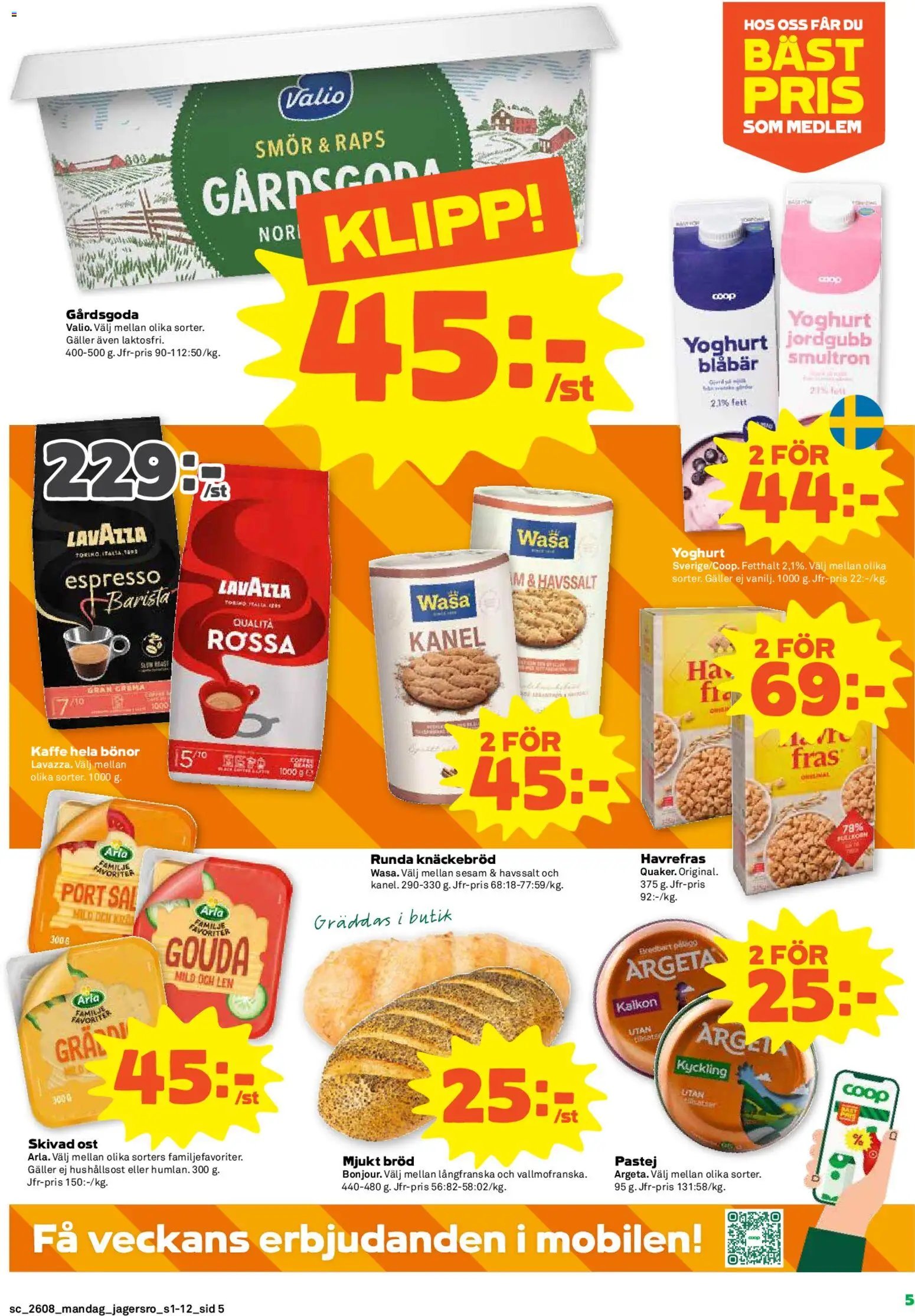 Coop Forum Reklamblad från 16/02/2026 Aktuella reklamblad Coop Forum
