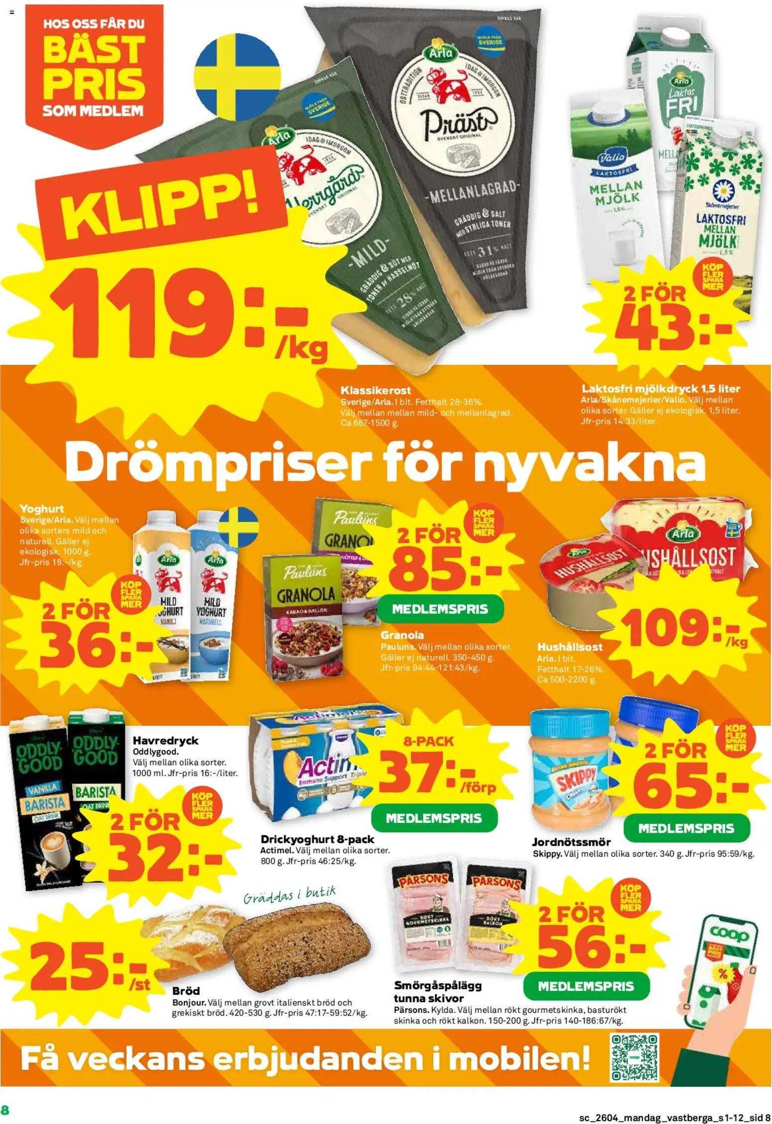 Coop Forum Reklamblad från 19/01/2026 Aktuella reklamblad Coop Forum