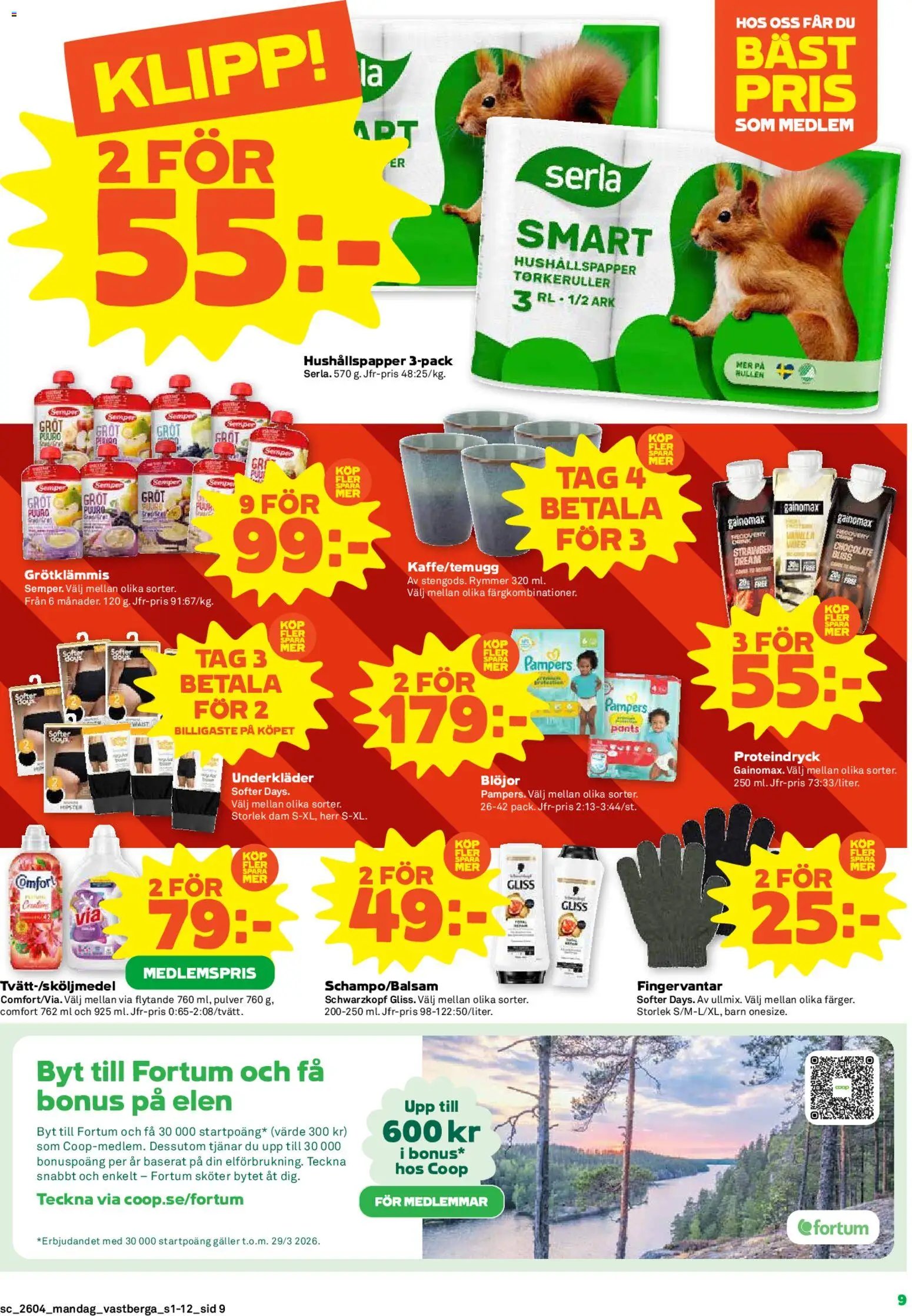 Coop Forum Reklamblad från 19/01/2026 Aktuella reklamblad Coop Forum