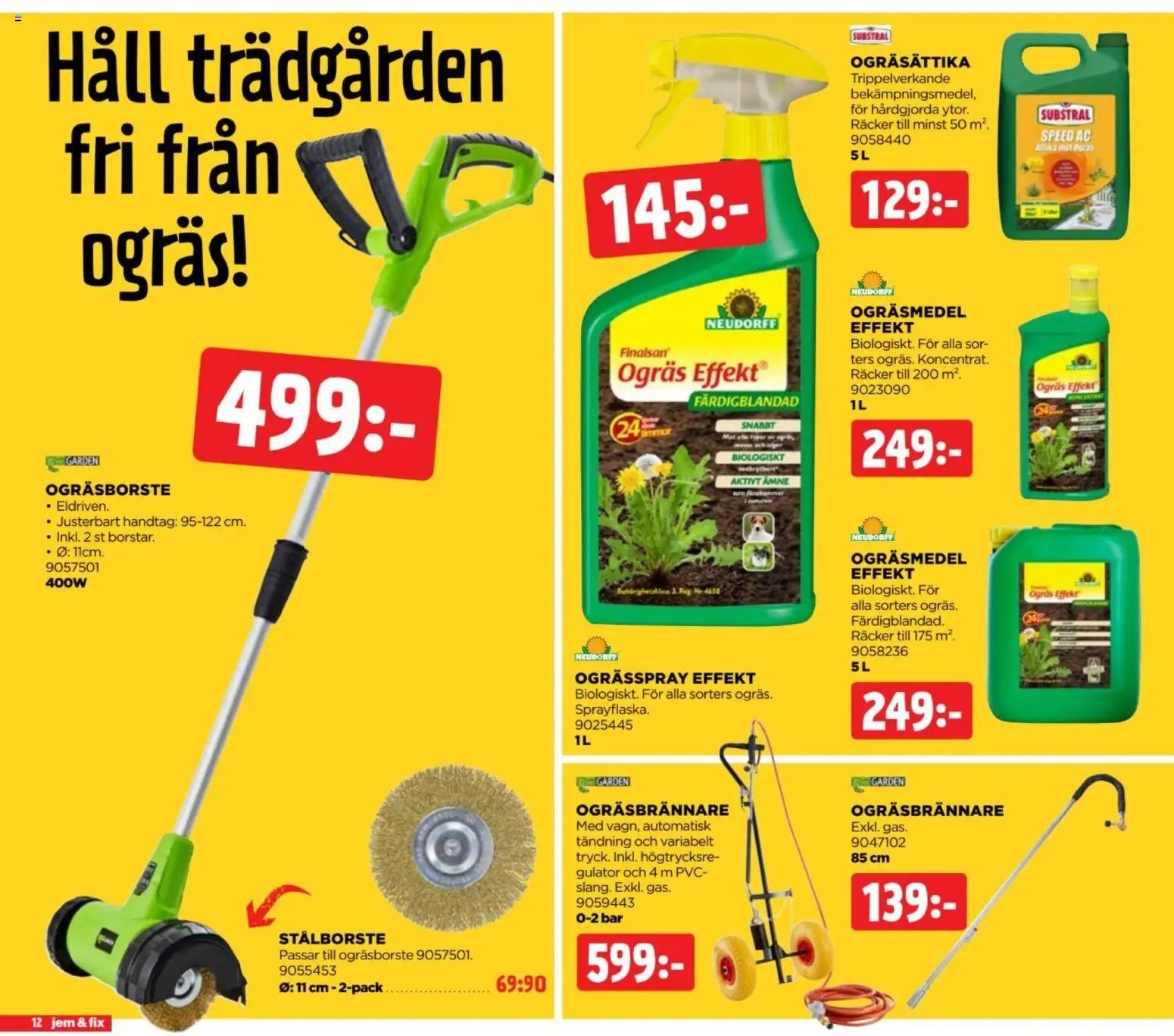 Jem & Fix Reklamblad från 06/09/2026 Jem & Fix erbjudanden