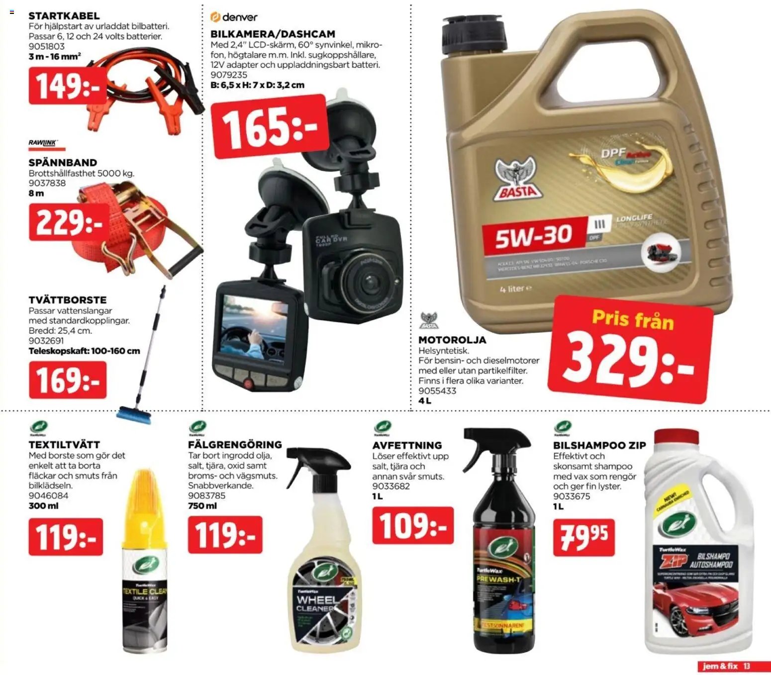 Jem & Fix Reklamblad från 06/09/2026 Jem & Fix erbjudanden