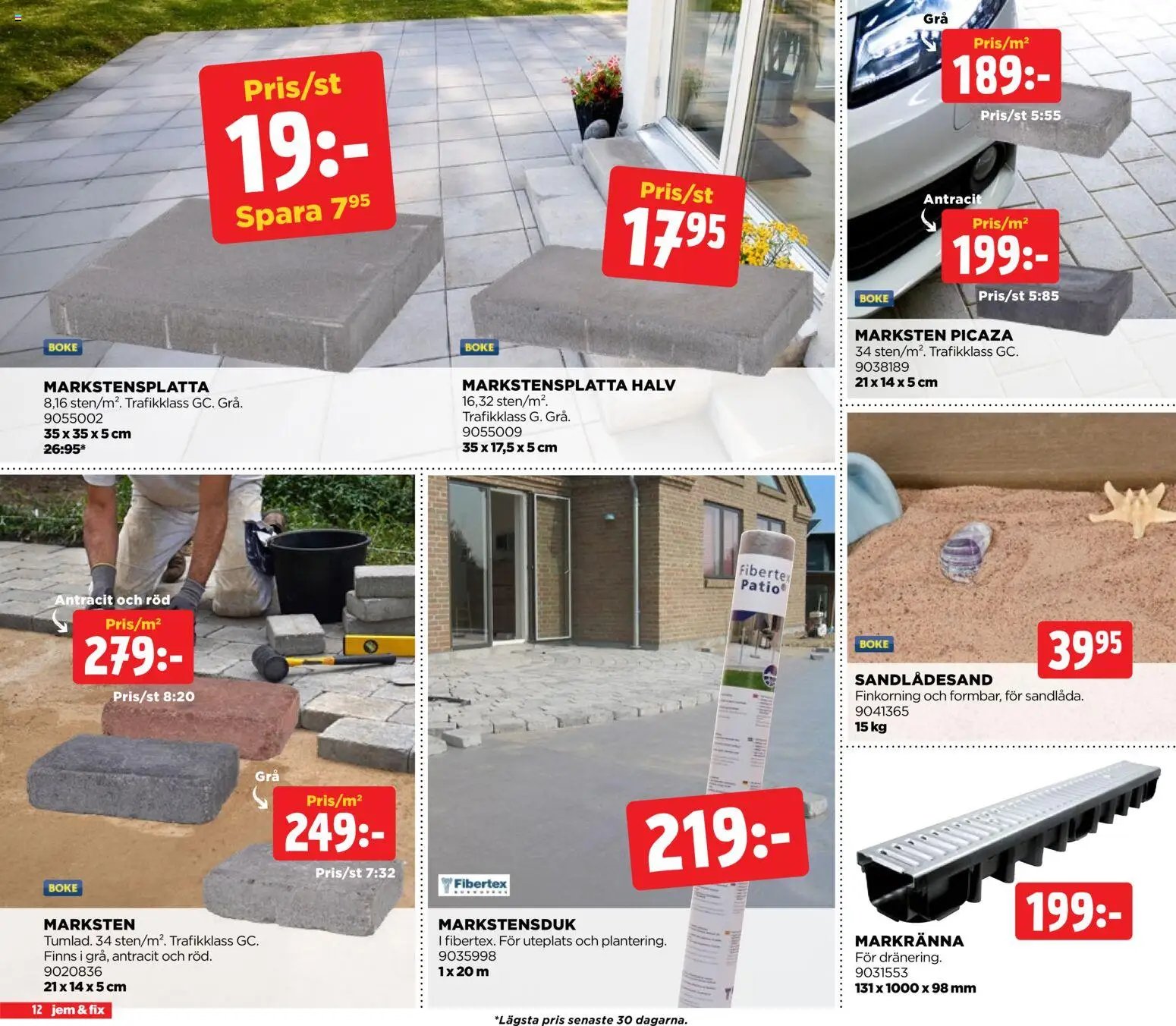 Jem & Fix Reklamblad från 01/06/2026 Jem & Fix erbjudanden
