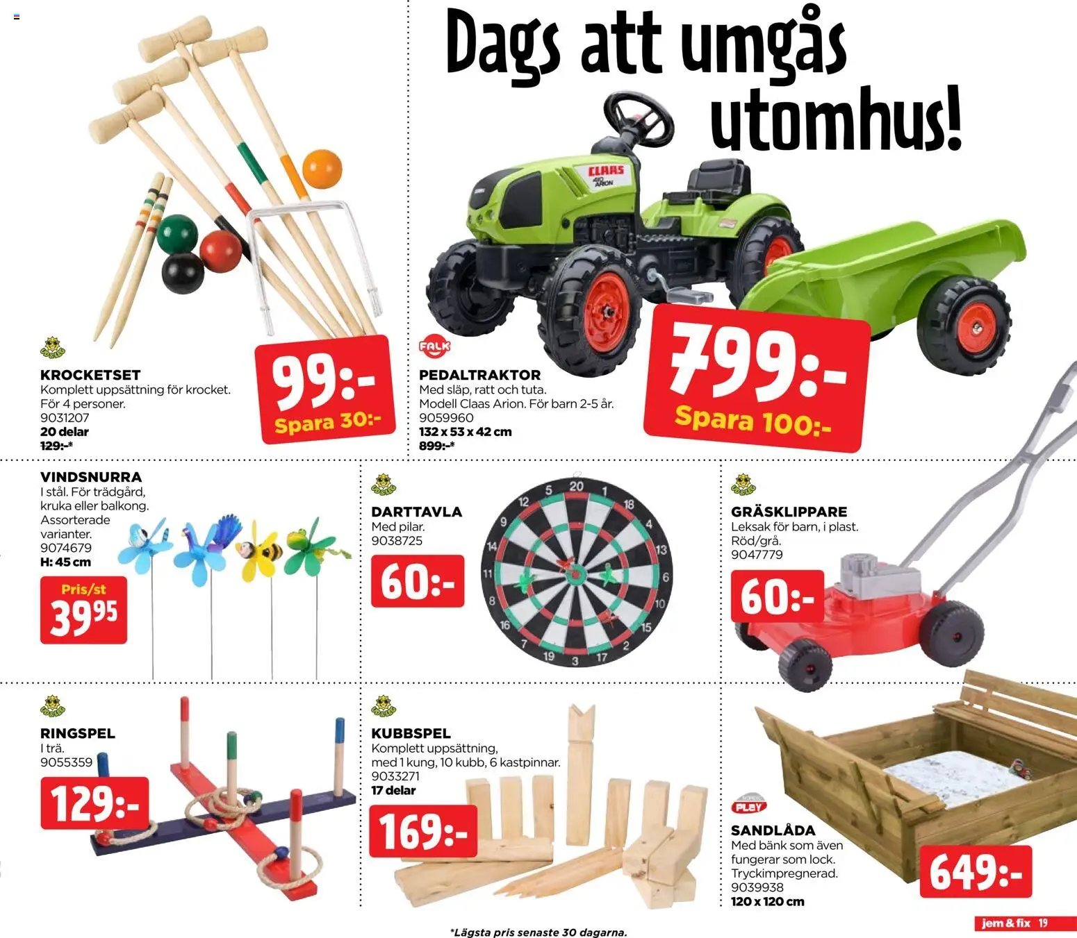 Jem & Fix Reklamblad från 01/06/2026 Jem & Fix erbjudanden