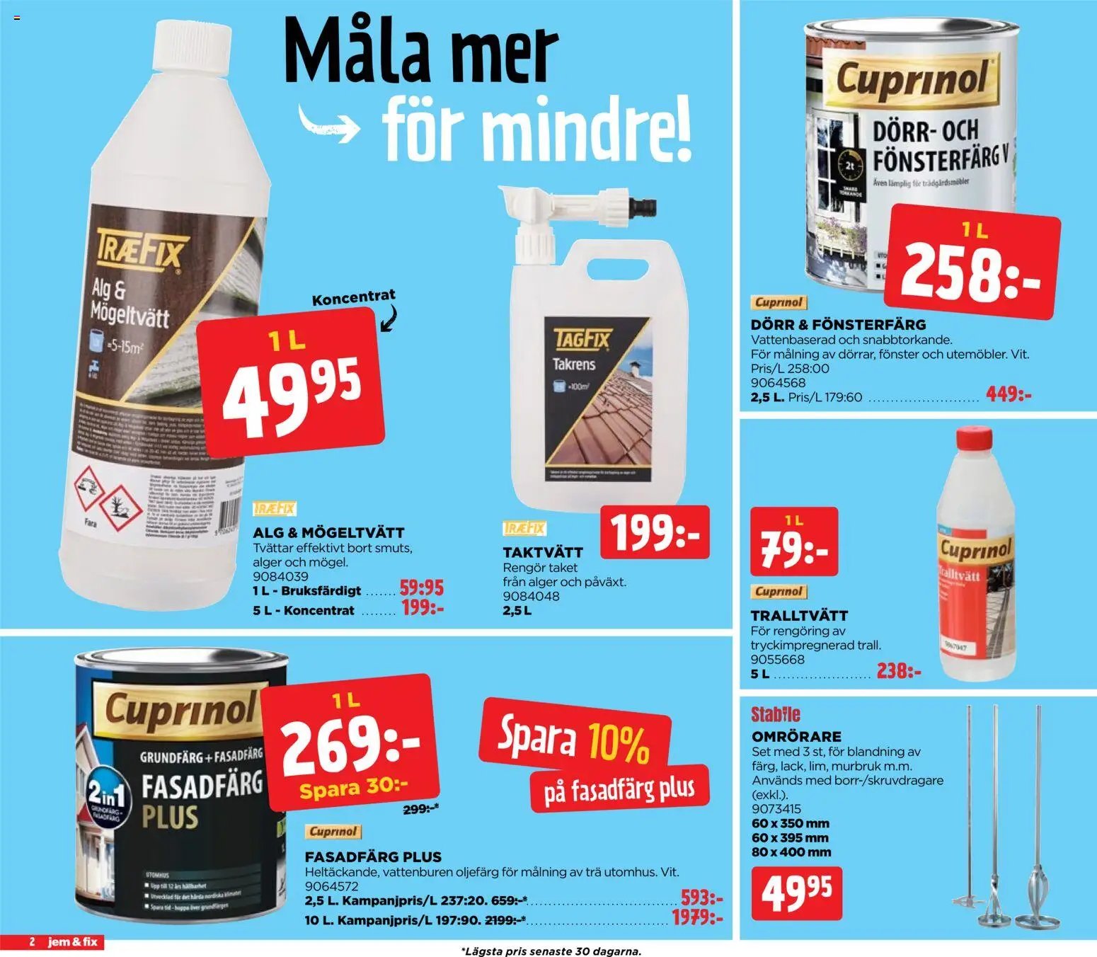 Jem & Fix Reklamblad från 01/06/2026 Jem & Fix erbjudanden