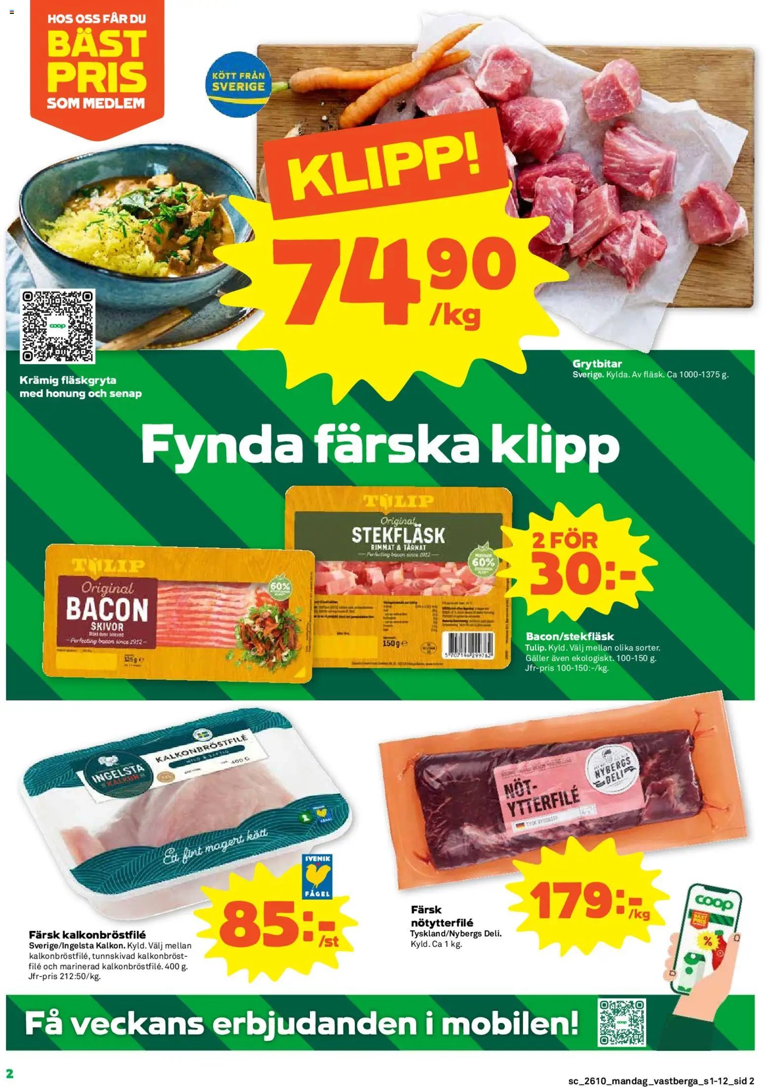 Coop Forum Reklamblad från 02/03/2026 Coop Forum erbjudanden