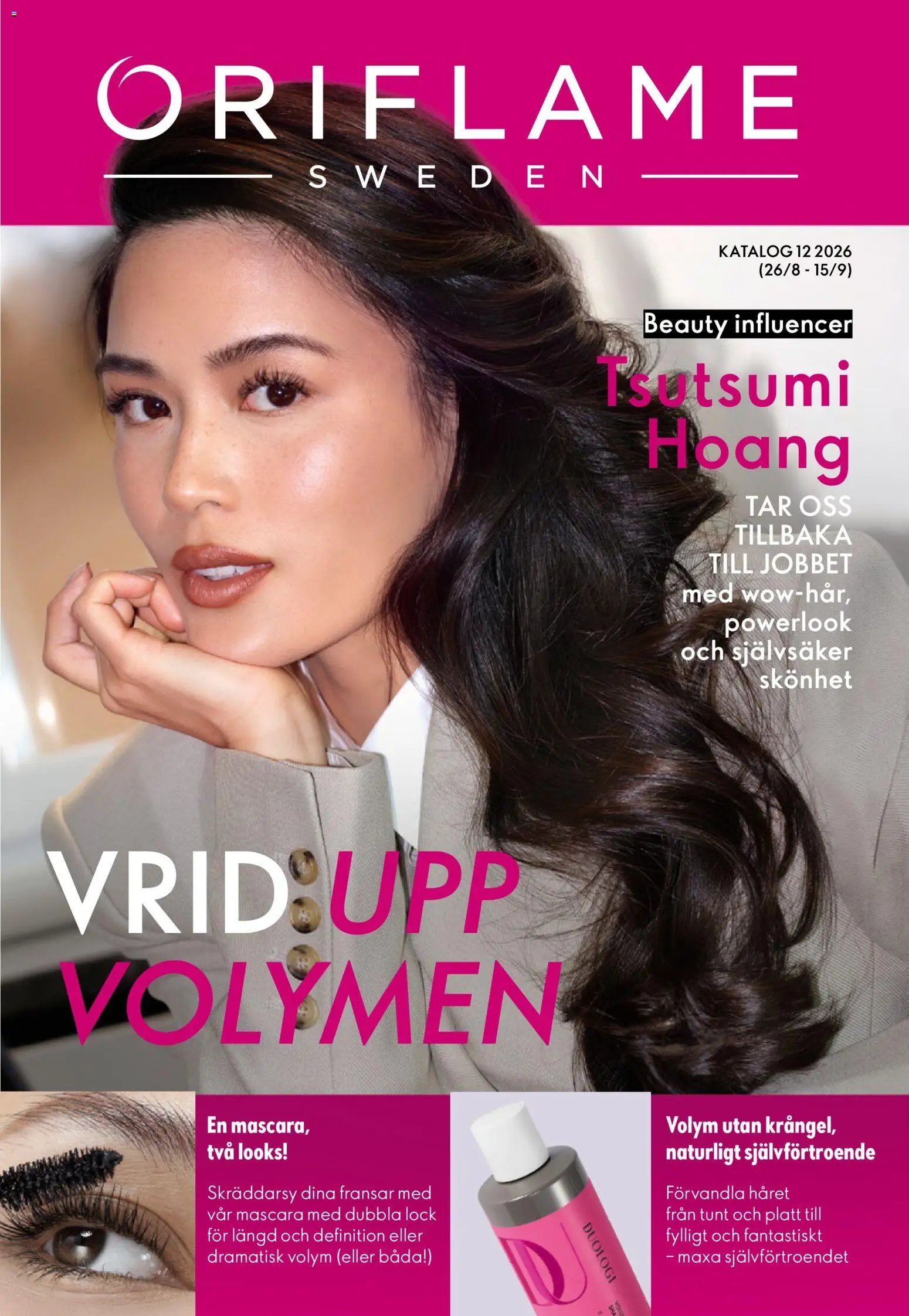 Oriflame Reklamblad från 26/08/2026 Oriflame erbjudanden