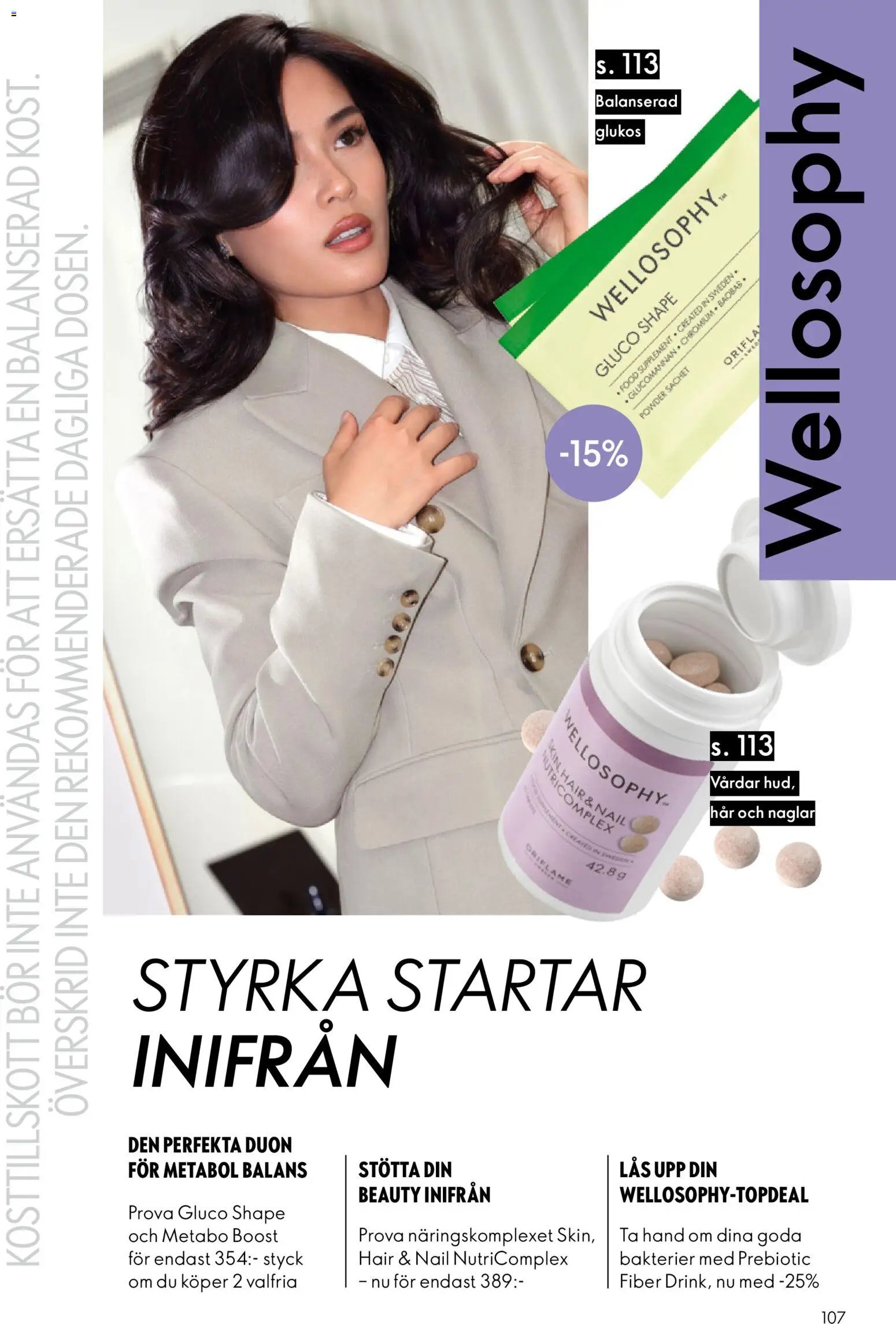 Oriflame Reklamblad från 26/08/2026 Oriflame erbjudanden